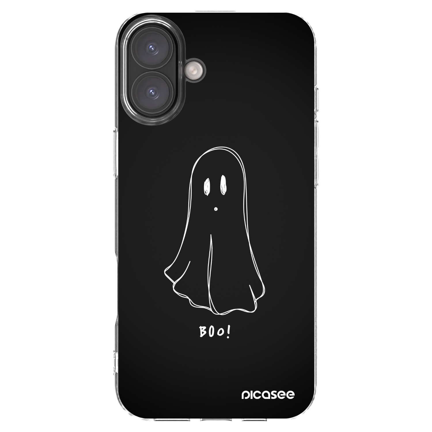 Picasee silikonski prozorni ovitek za Apple iPhone 16 Plus - Ghost 2