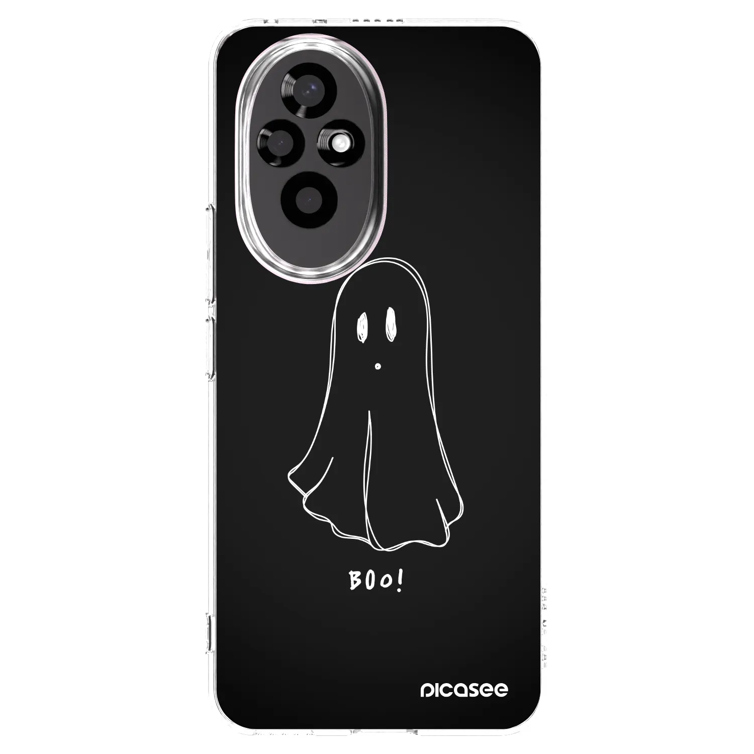 Picasee silikonski prozorni ovitek za Honor 200 5G - Ghost 2
