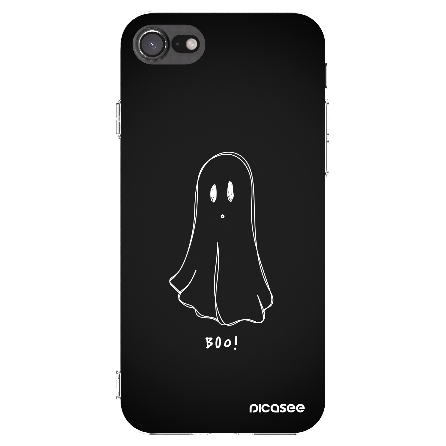 Picasee silikonski prozorni ovitek za Apple iPhone 7 - Ghost 2