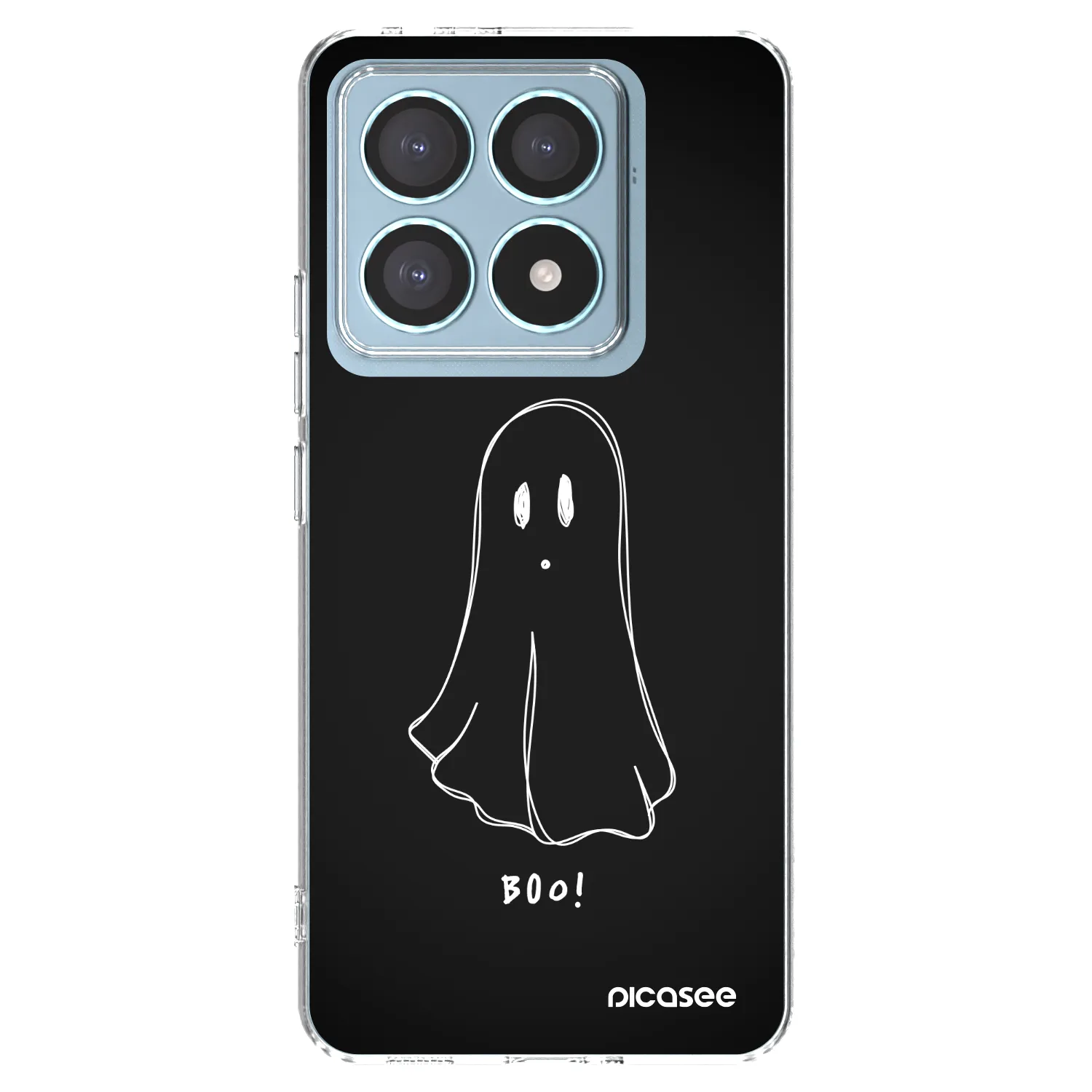 Picasee silikonski prozorni ovitek za Xiaomi 14T Pro - Ghost 2