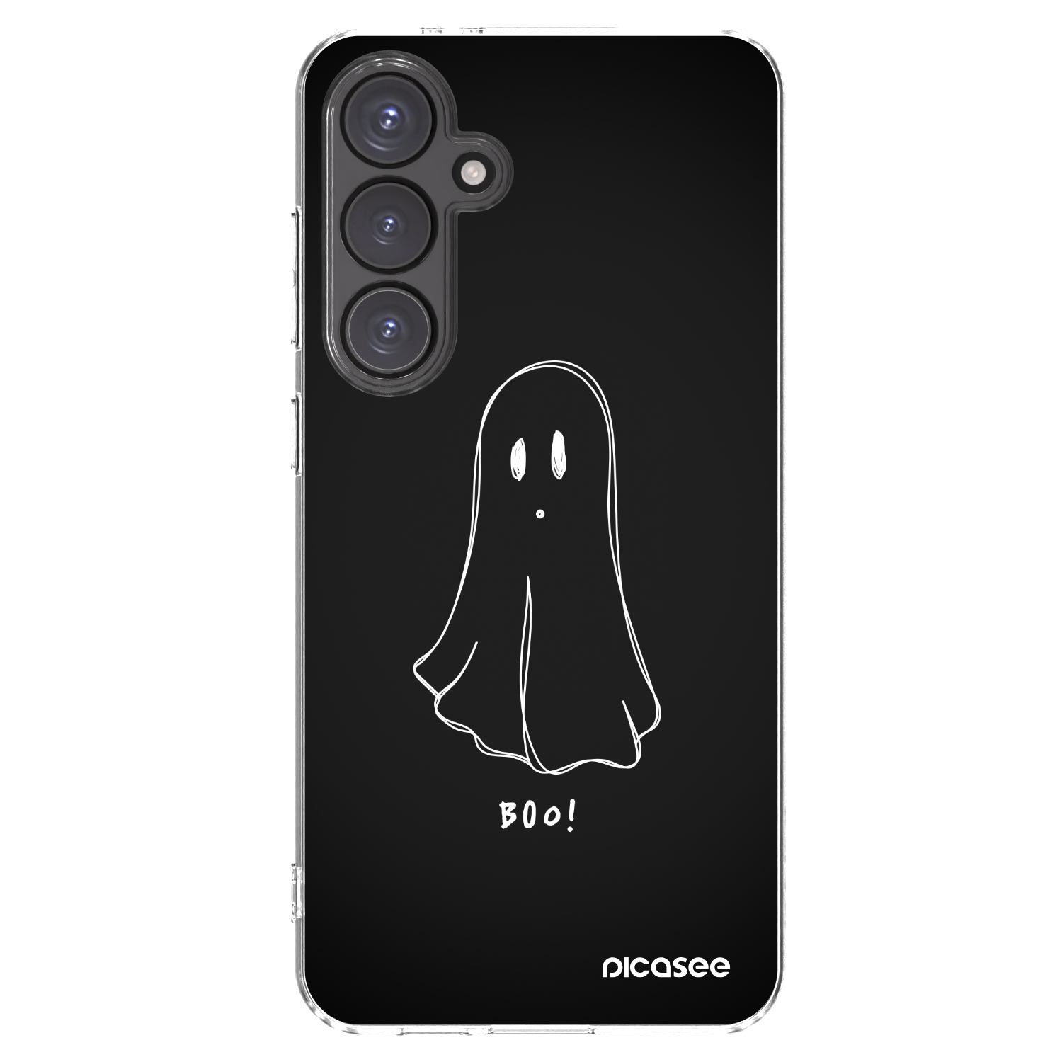 Picasee silikonski prozorni ovitek za Samsung Galaxy S24 FE S721B - Ghost 2