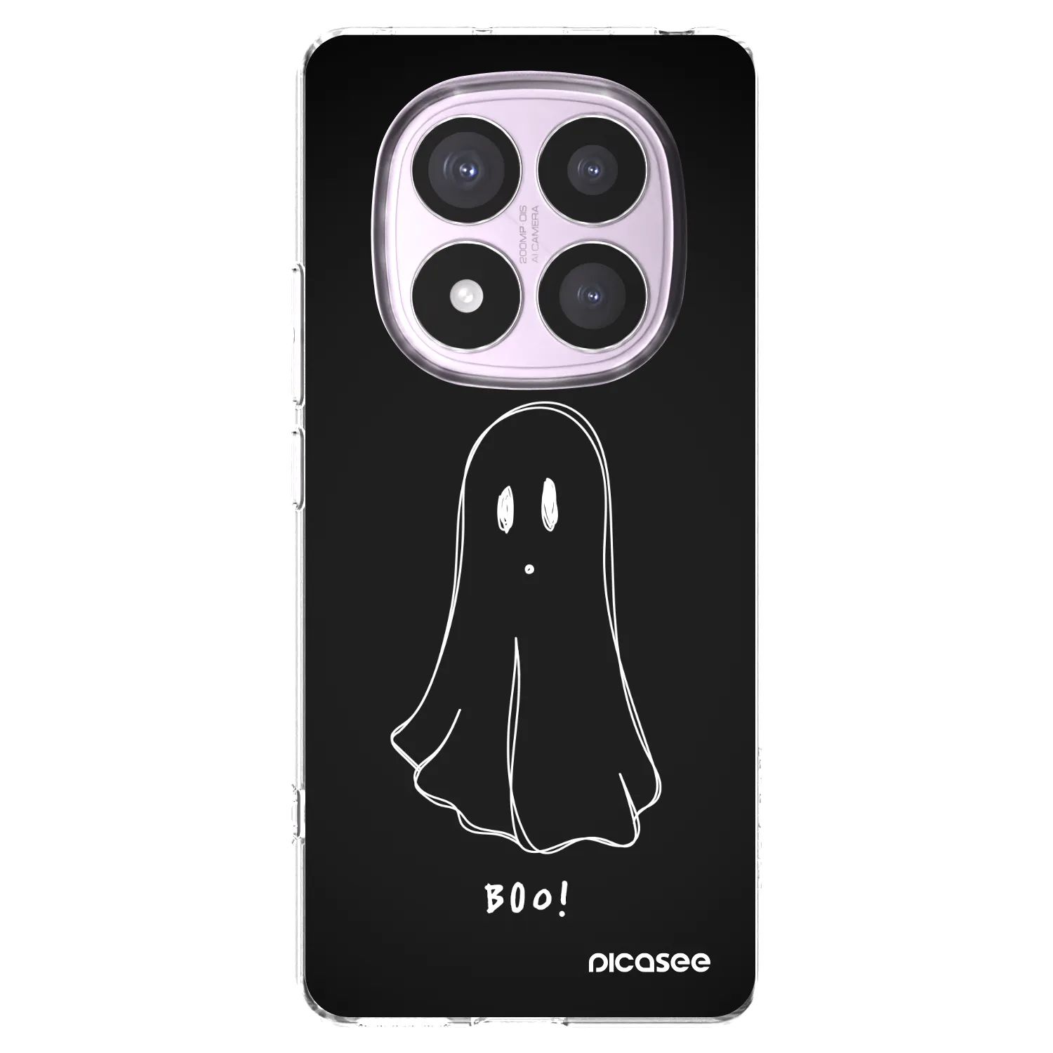 Picasee silikonski prozorni ovitek za Xiaomi Redmi Note 14 Pro 5G - Ghost 2