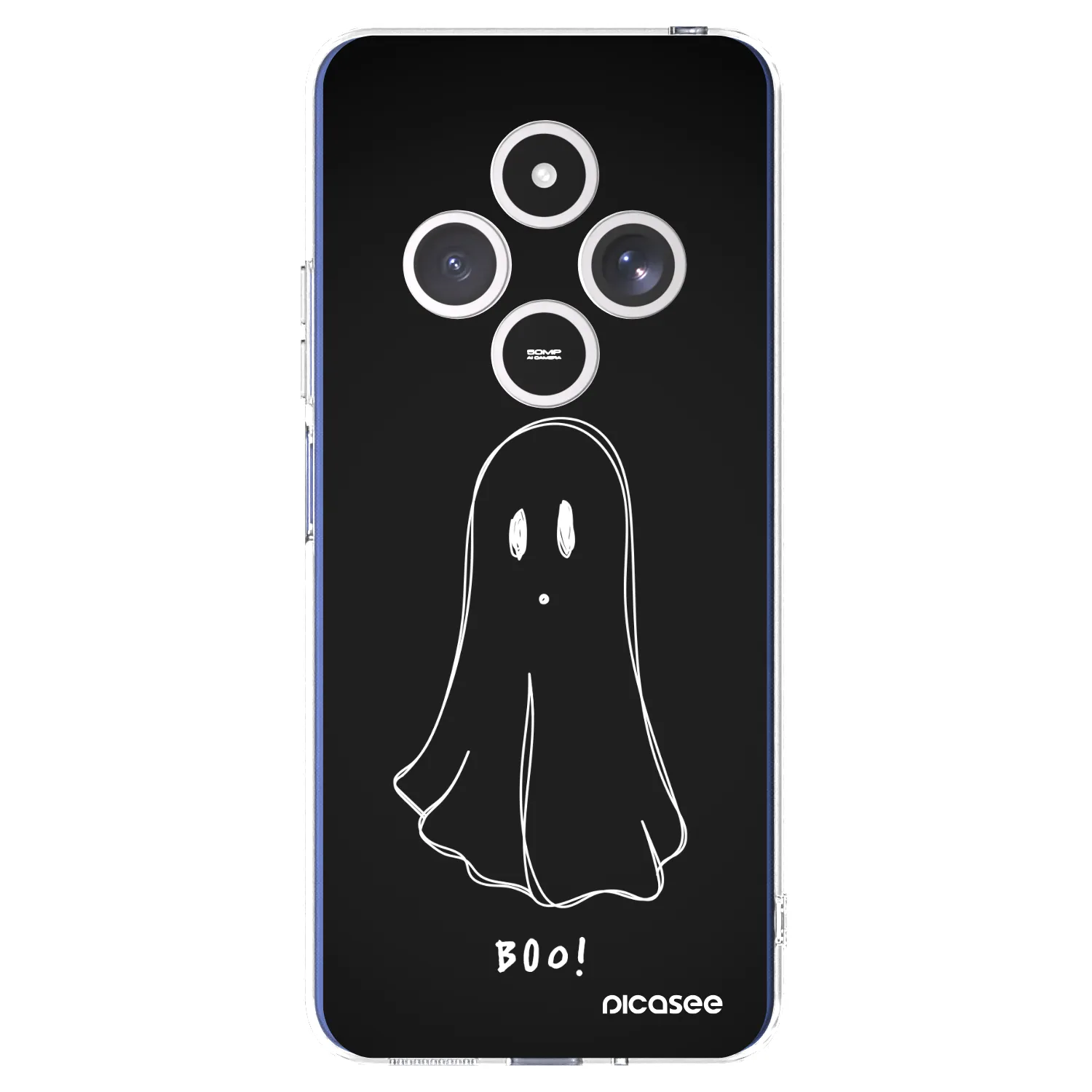 Picasee silikonski prozorni ovitek za Xiaomi Redmi 14C - Ghost 2