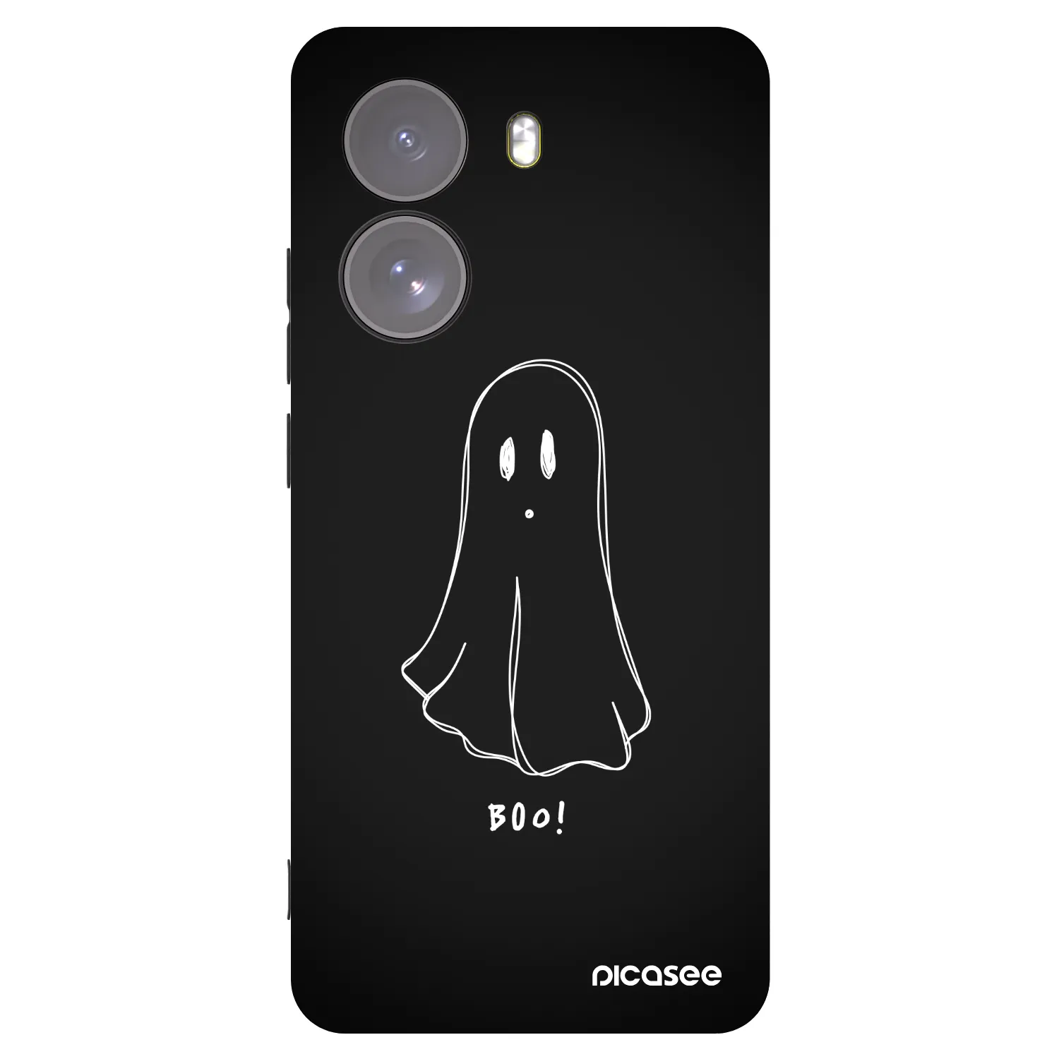 Picasee silikonski črni ovitek za Xiaomi Poco X7 - Ghost 2