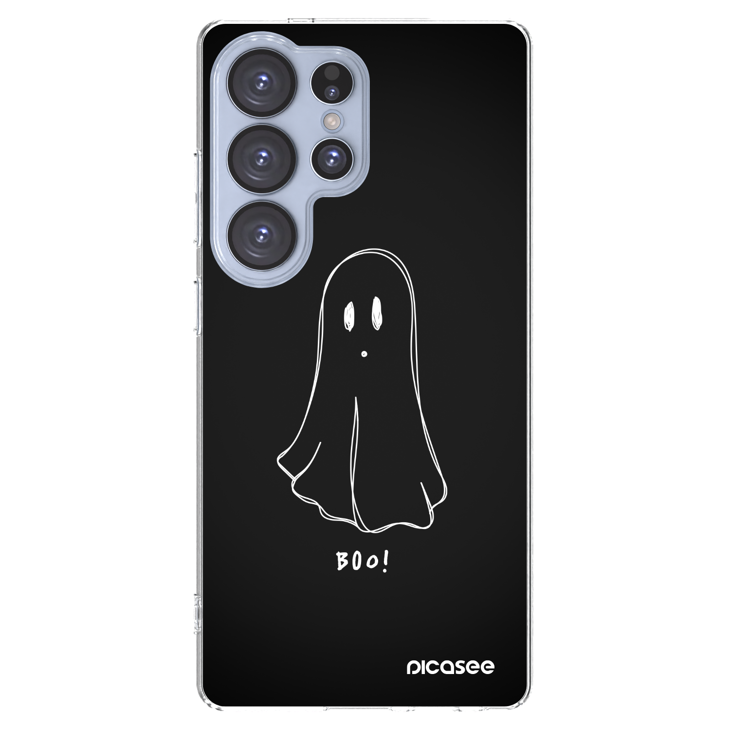 Picasee silikonski prozorni ovitek za Samsung Galaxy S25 Ultra 5G - Ghost 2