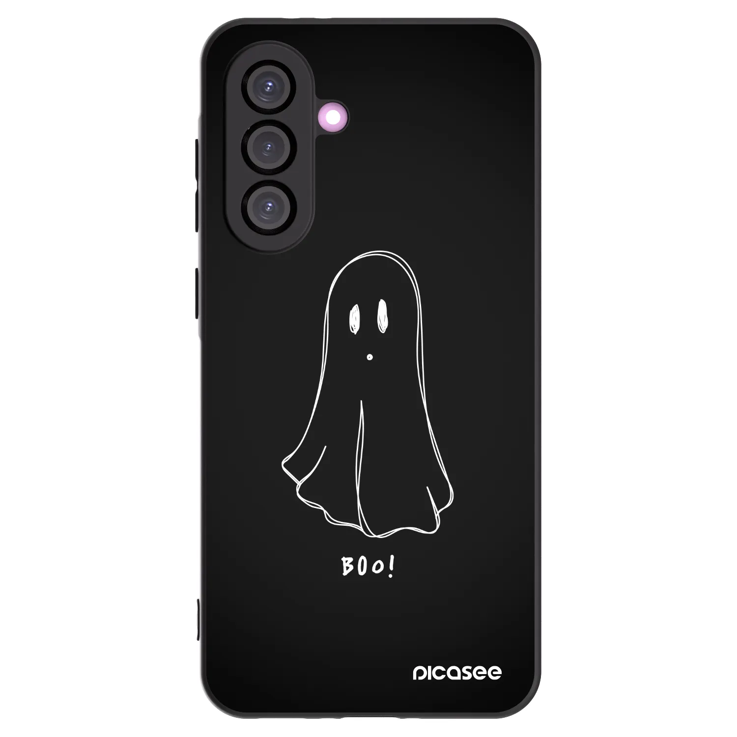 Picasee silikonski črni ovitek za Samsung Galaxy A56 5G A566B - Ghost 2