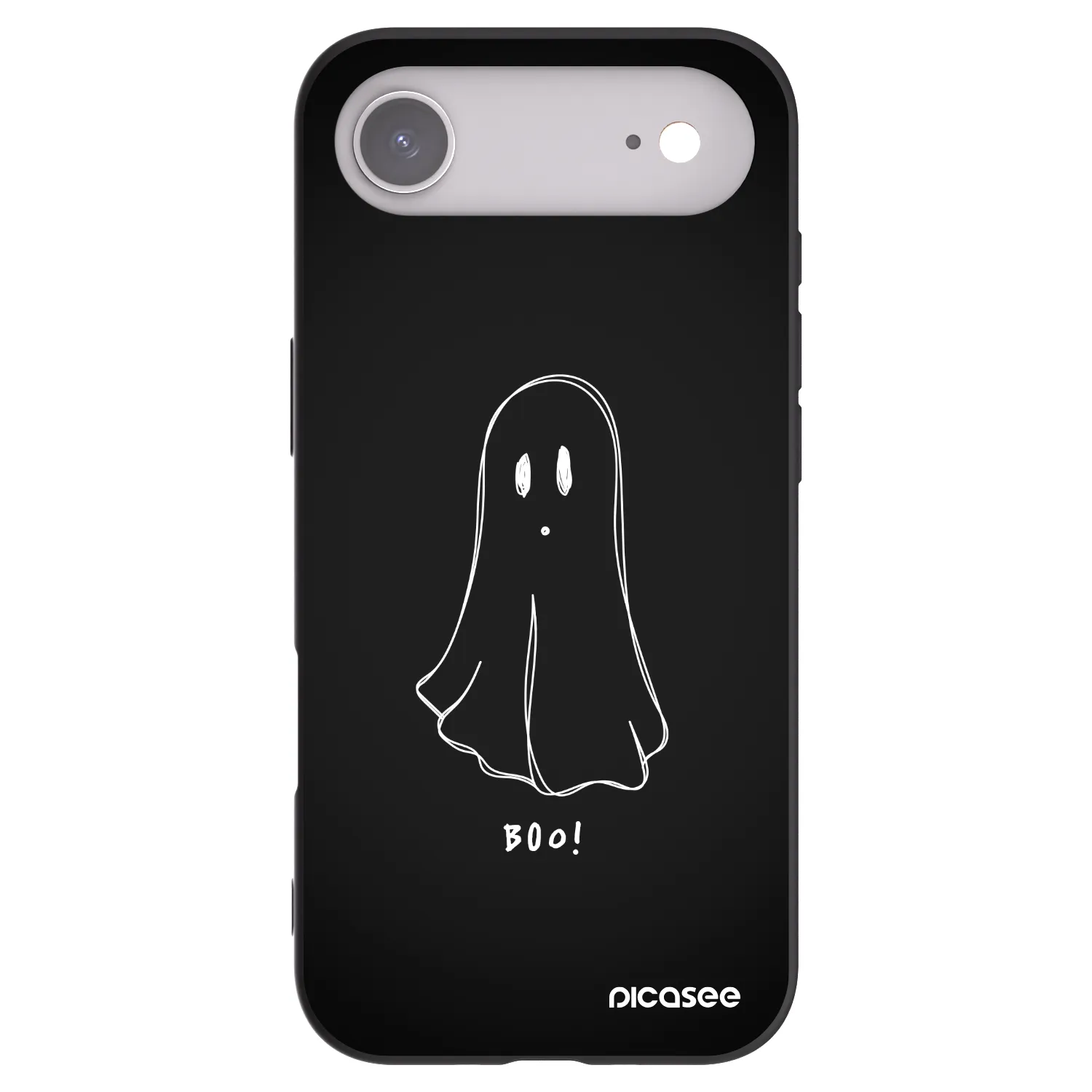 Picasee silikonski črni ovitek za Apple iPhone Air - Ghost 2
