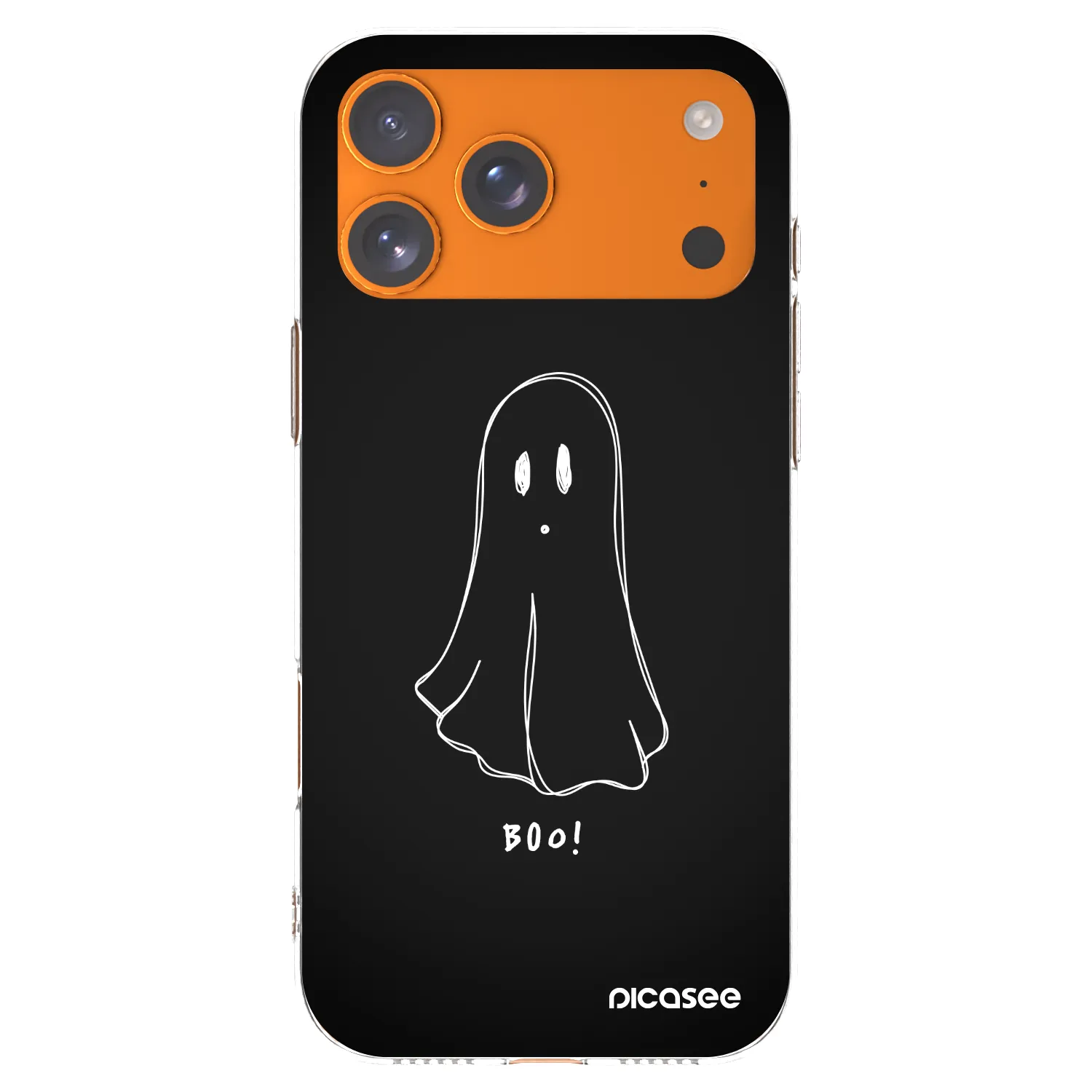 Picasee silikonski prozorni ovitek za Apple iPhone 17 Pro Max - Ghost 2