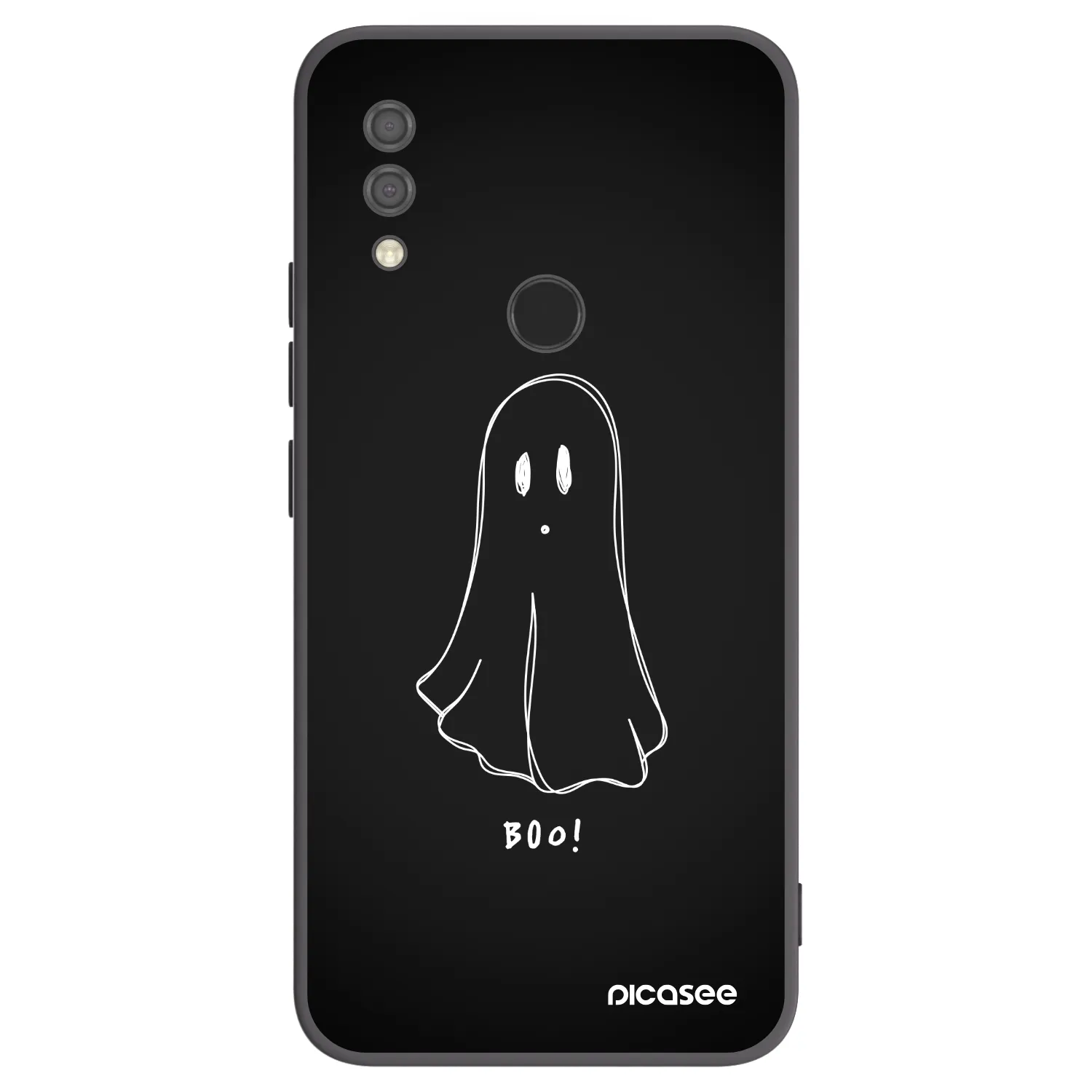 Picasee silikonski črni ovitek za Xiaomi Redmi 7 - Ghost 2
