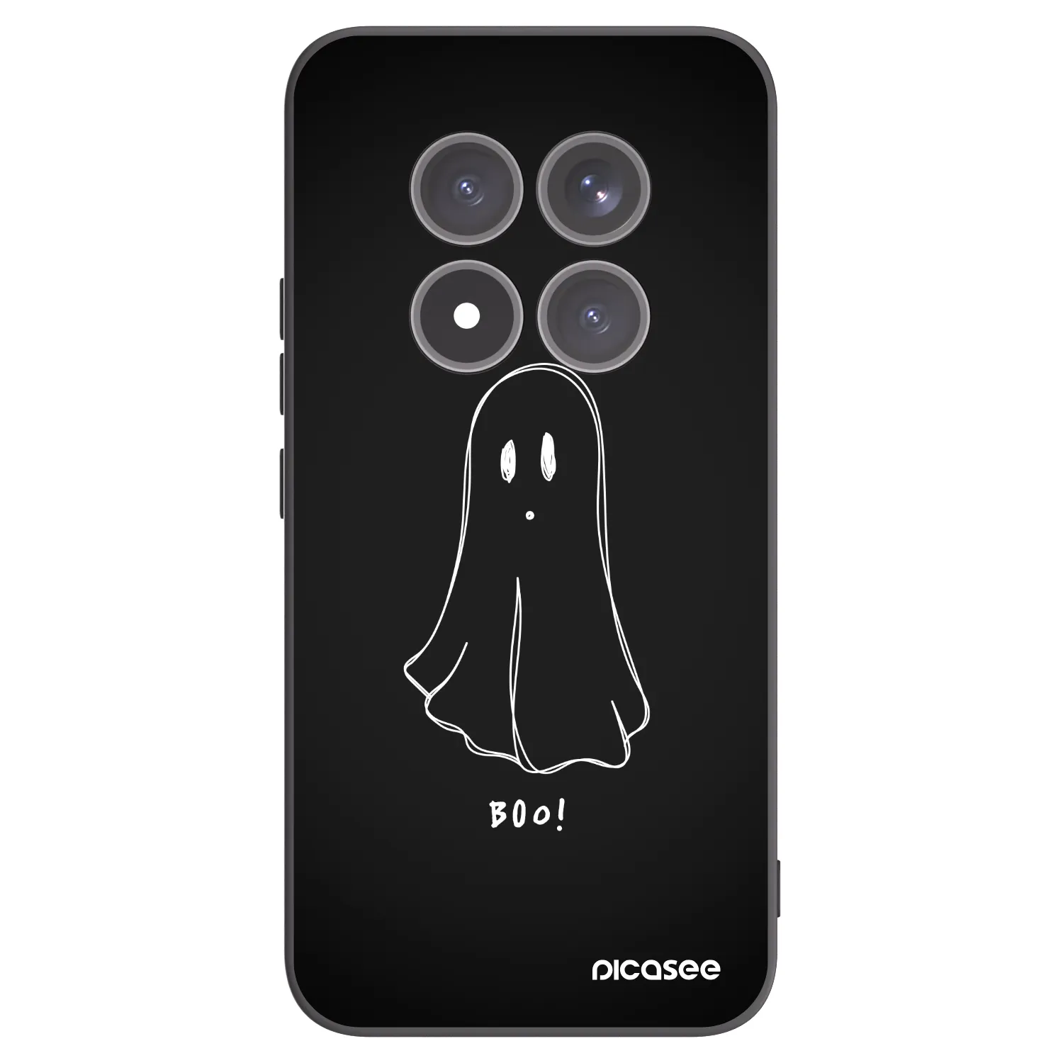 Picasee silikonski črni ovitek za Xiaomi Redmi Note 15 Pro+ - Ghost 2