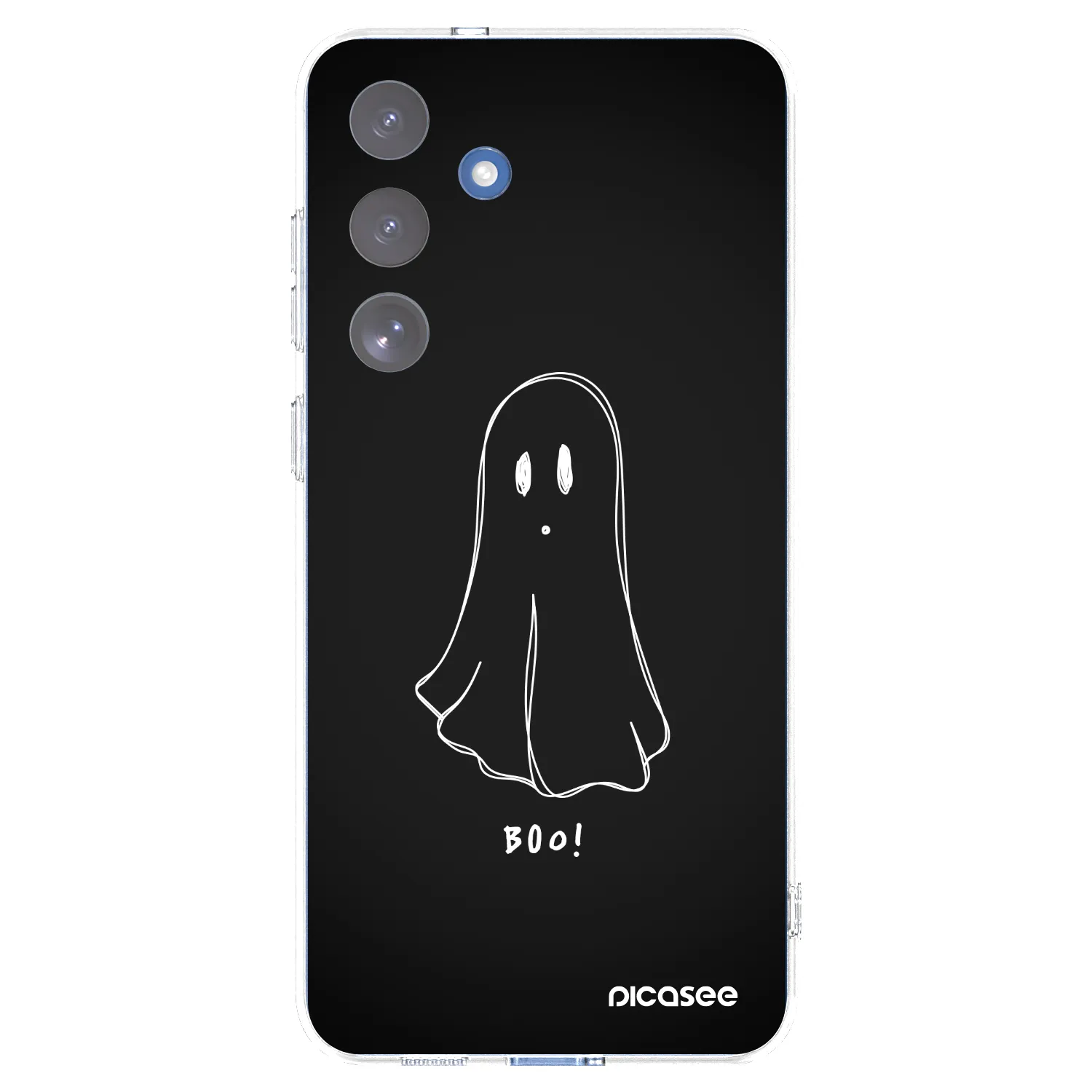 Picasee silikonski prozorni ovitek za Samsung Galaxy S25 FE 5G - Ghost 2