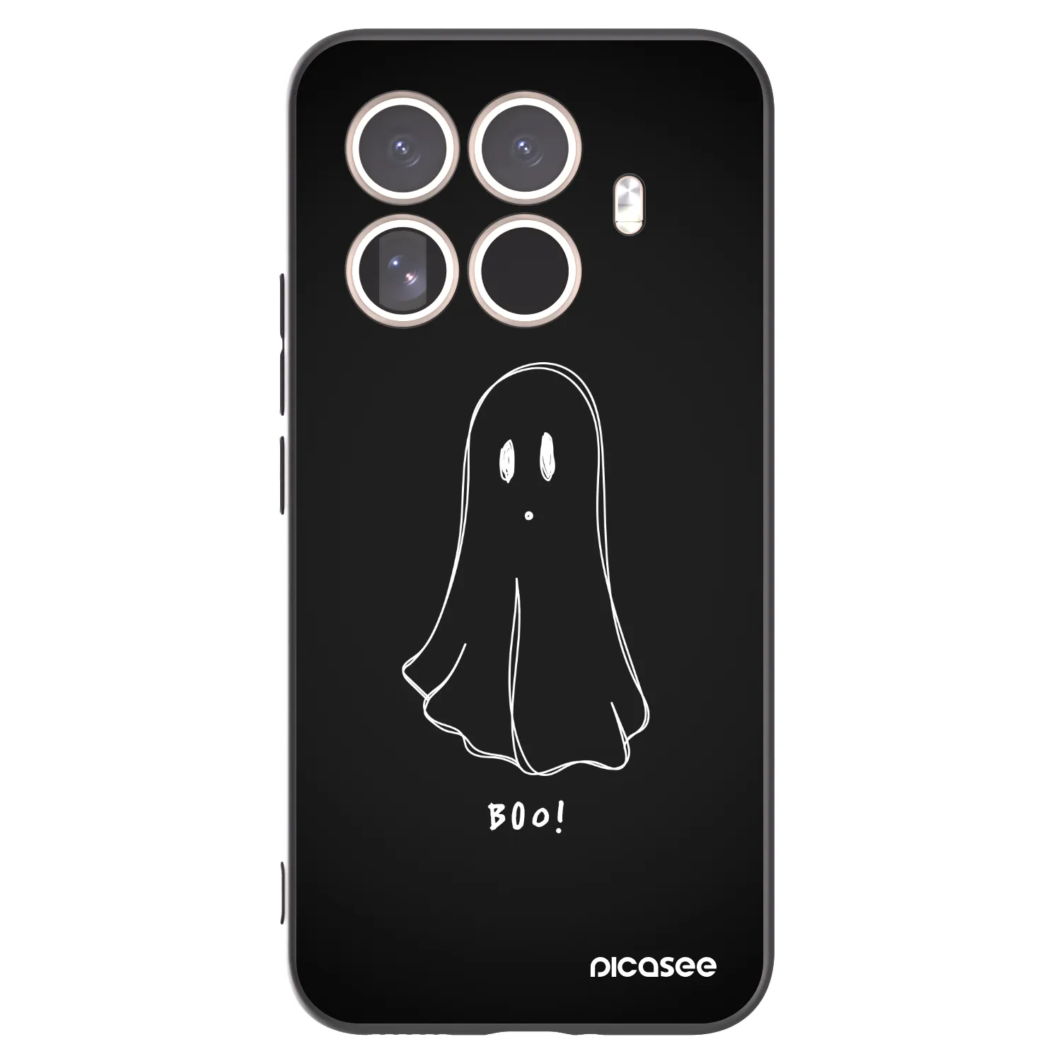 Picasee silikonski črni ovitek za Xiaomi 15T Pro - Ghost 2