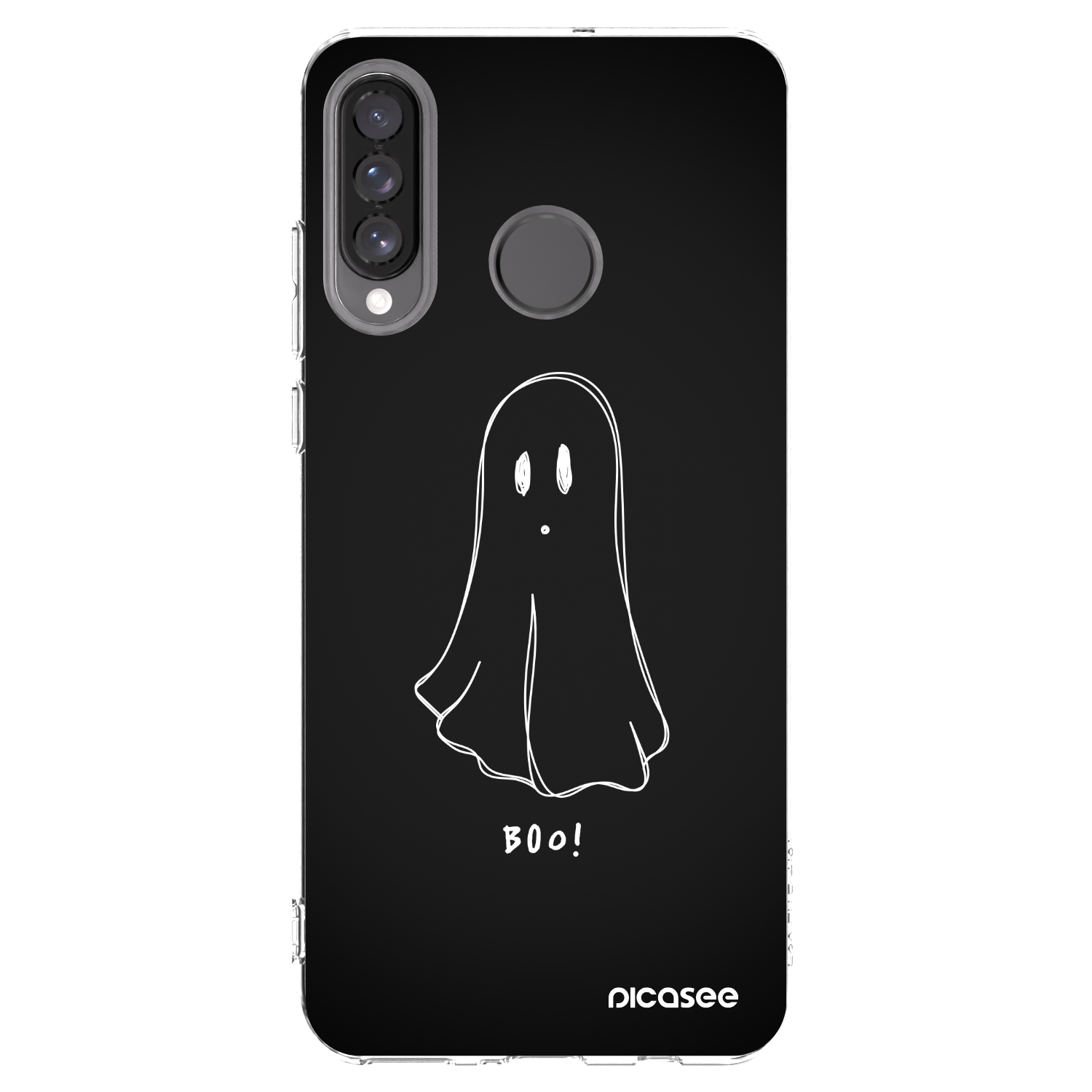Picasee silikonski prozorni ovitek za Huawei P30 Lite - Ghost 2