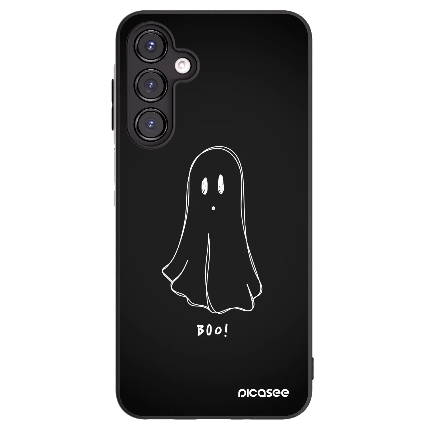 Picasee silikonski črni ovitek za Samsung Galaxy A16 4G - Ghost 2