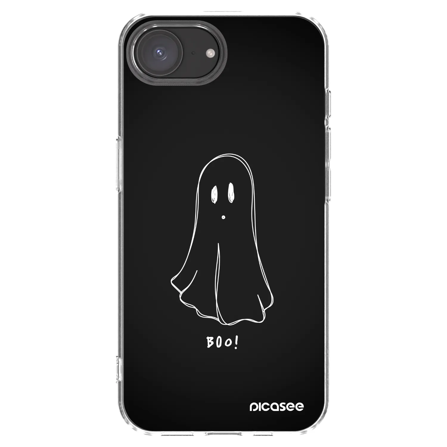 Picasee silikonski prozorni ovitek za Apple iPhone 17e - Ghost 2