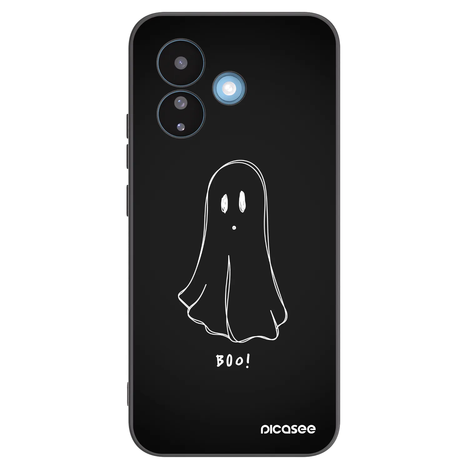 Picasee silikonski črni ovitek za Xiaomi Redmi Note 17 Pro 5G - Ghost 2