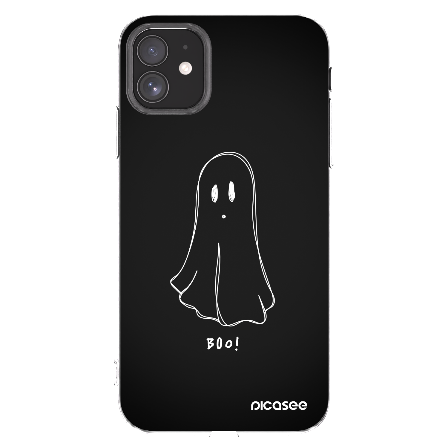Picasee silikonski prozorni ovitek za Apple iPhone 11 - Ghost 2