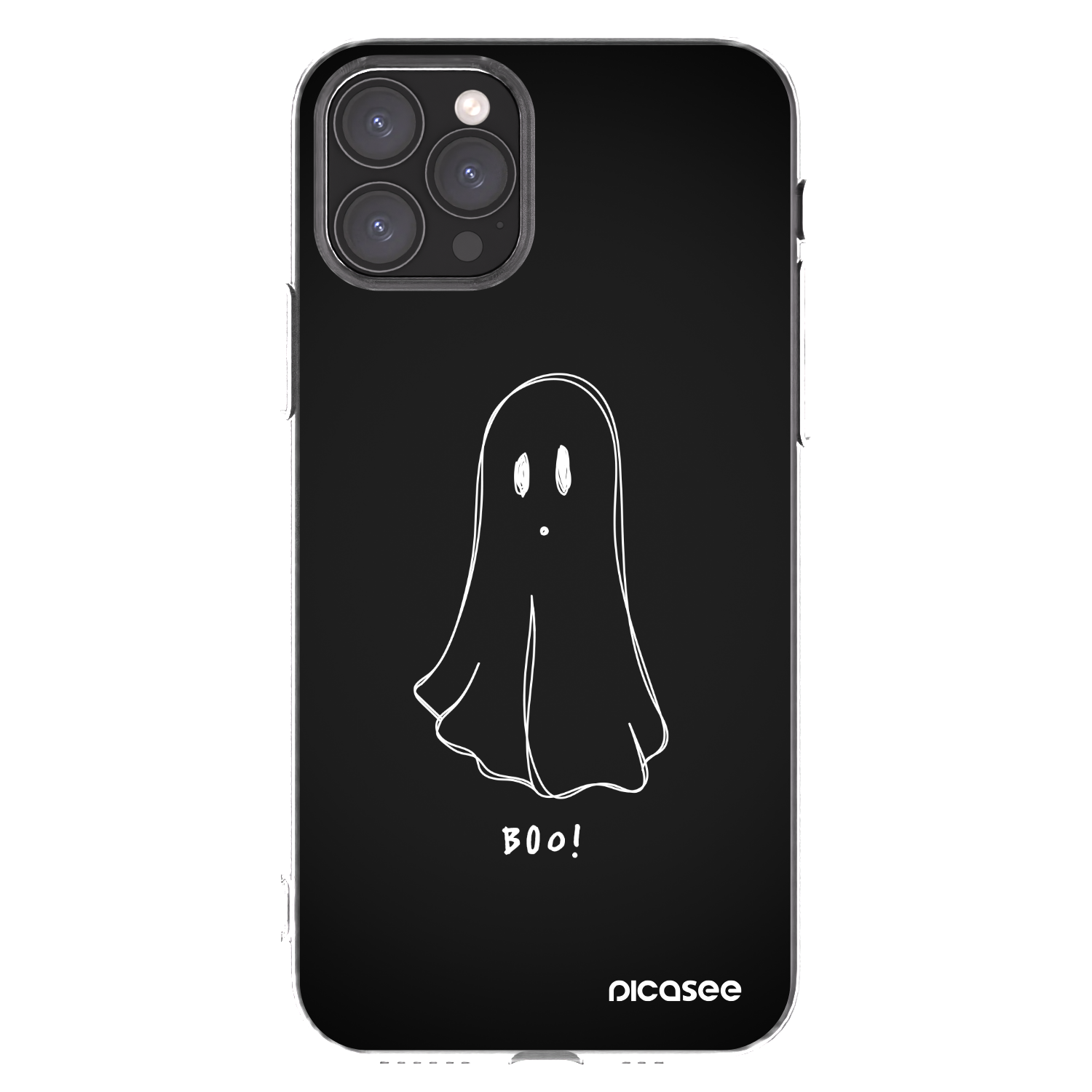 Picasee silikonski prozorni ovitek za Apple iPhone 11 Pro - Ghost 2