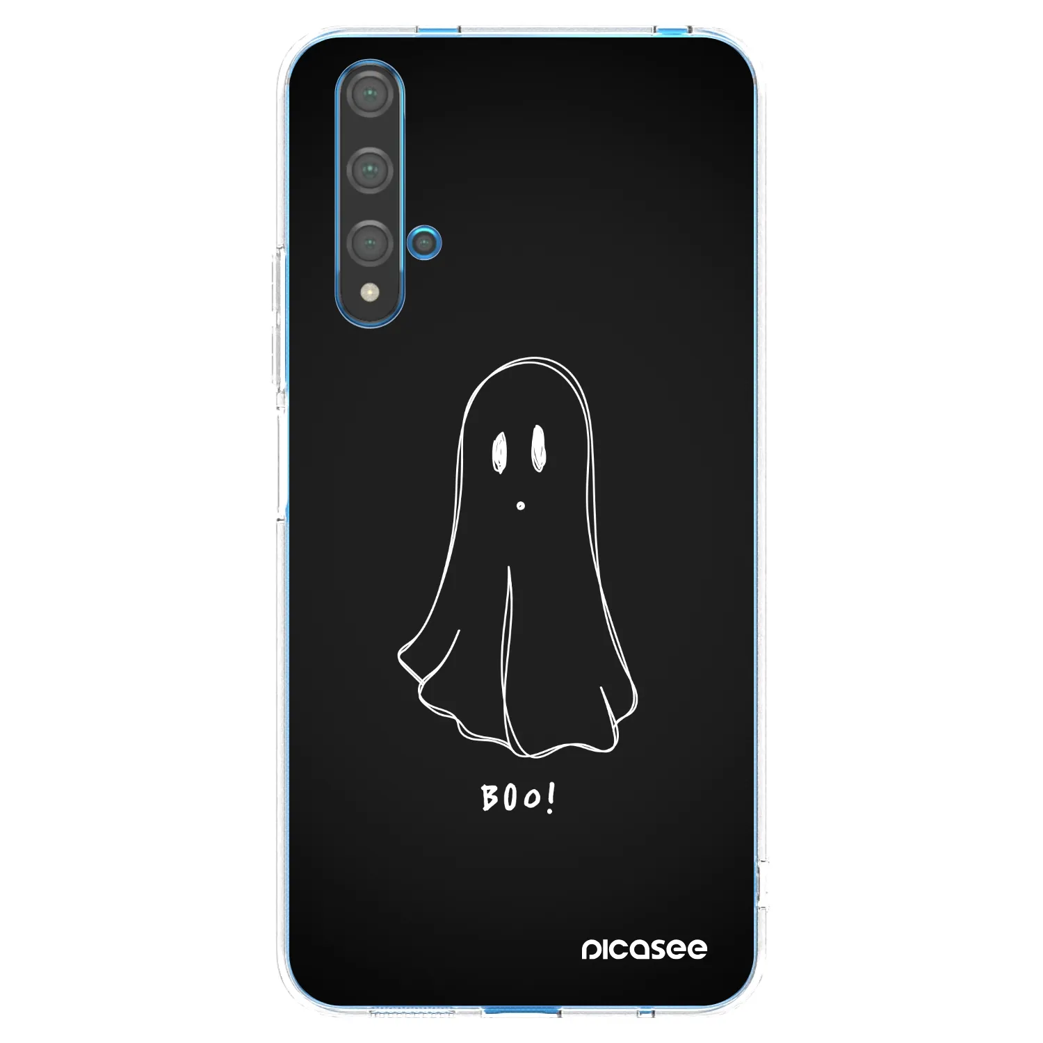 Picasee silikonski prozorni ovitek za Huawei Nova 5T - Ghost 2
