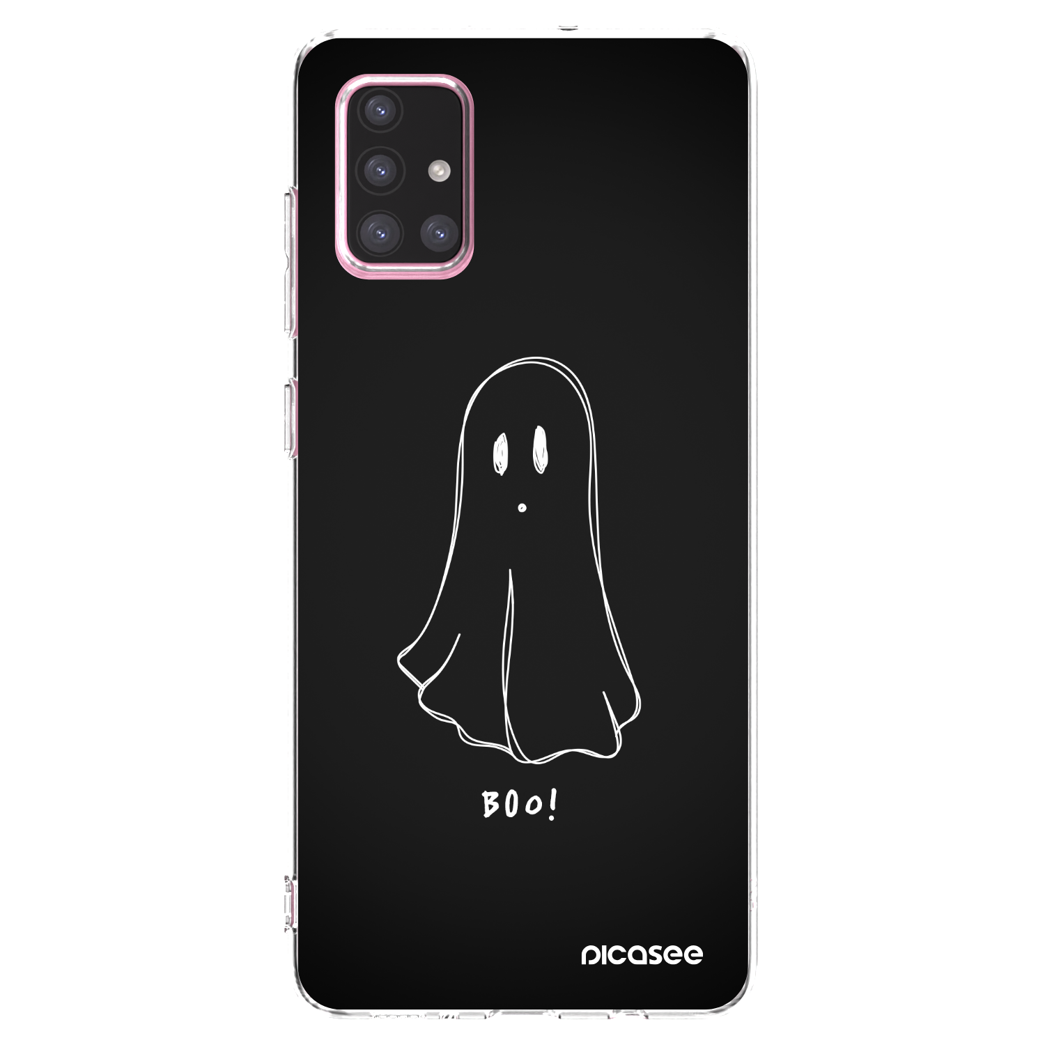 Picasee silikonski prozorni ovitek za Samsung Galaxy A71 A715F - Ghost 2