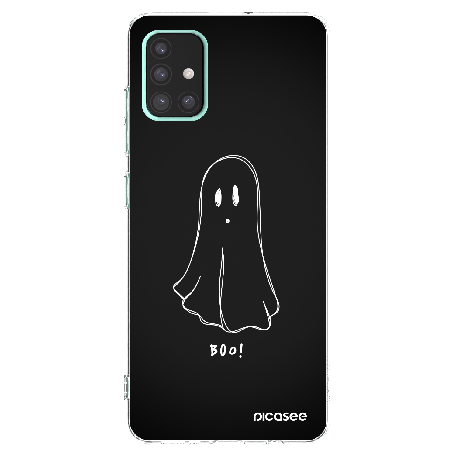 Picasee silikonski prozorni ovitek za Samsung Galaxy A51 A515F - Ghost 2