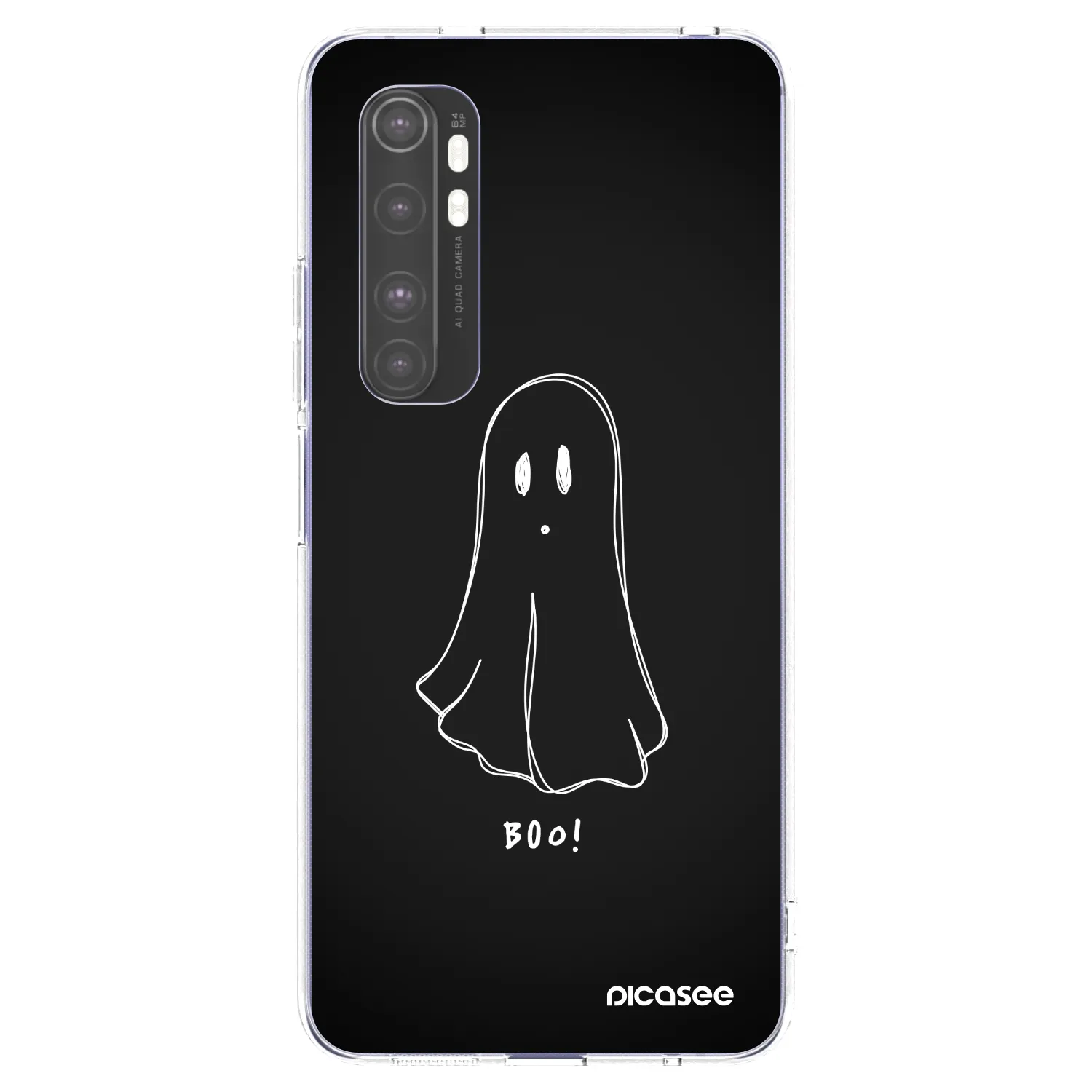 Picasee silikonski prozorni ovitek za Xiaomi Mi Note 10 Lite - Ghost 2