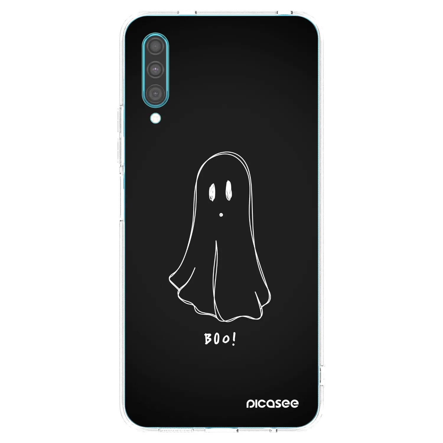Picasee silikonski prozorni ovitek za Samsung Galaxy A30s A307F - Ghost 2