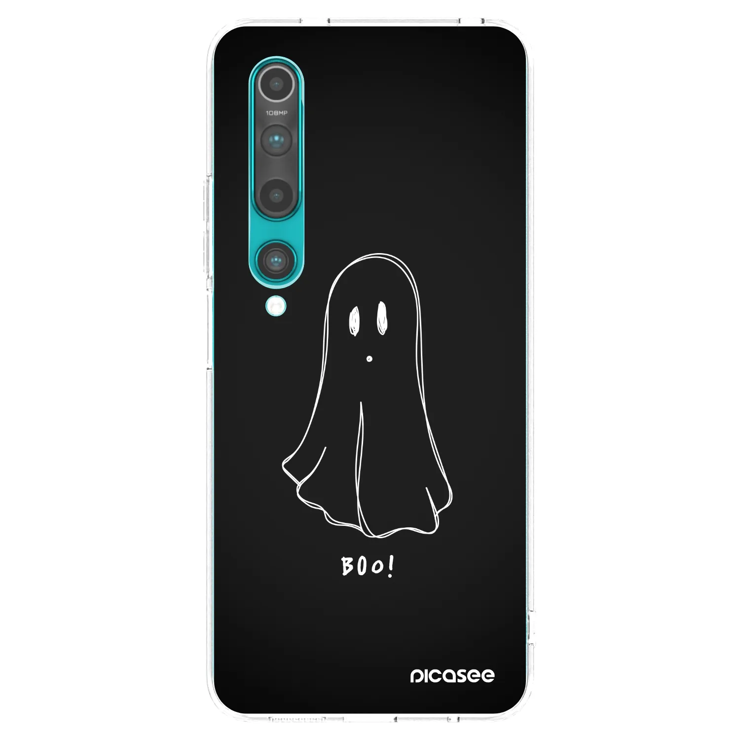 Picasee silikonski prozorni ovitek za Xiaomi Mi 10 - Ghost 2