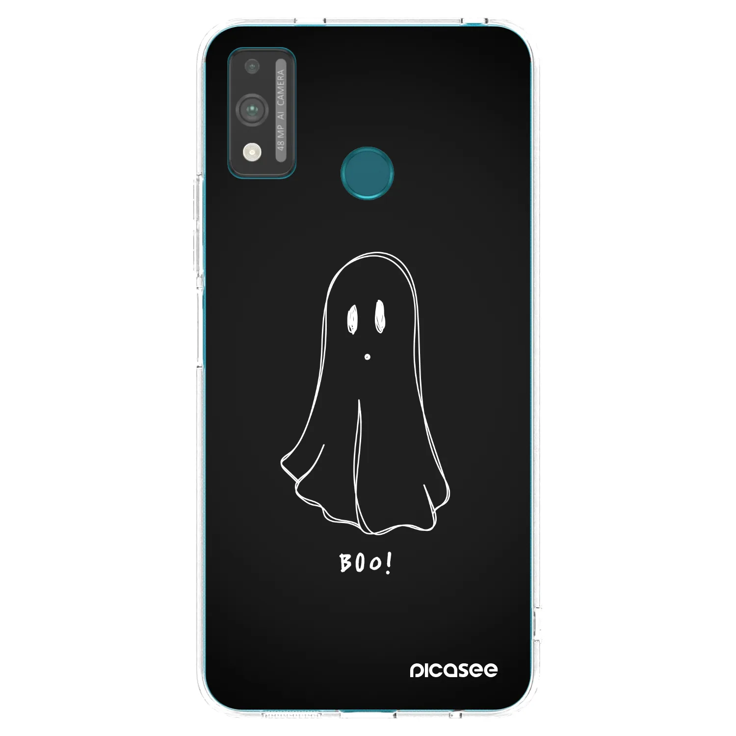 Picasee silikonski prozorni ovitek za Honor 9X Lite - Ghost 2