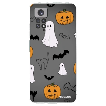 Picasee silikonski prozorni ovitek za Xiaomi Redmi Note 11S 4G - Spooky crew