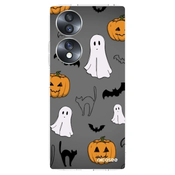 Picasee silikonski prozorni ovitek za Honor 70 - Spooky crew