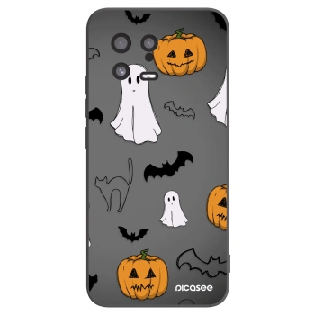 Picasee silikonski črni ovitek za Xiaomi 13 - Spooky crew