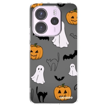 Picasee silikonski prozorni ovitek za Xiaomi Redmi Note 14 4G - Spooky crew