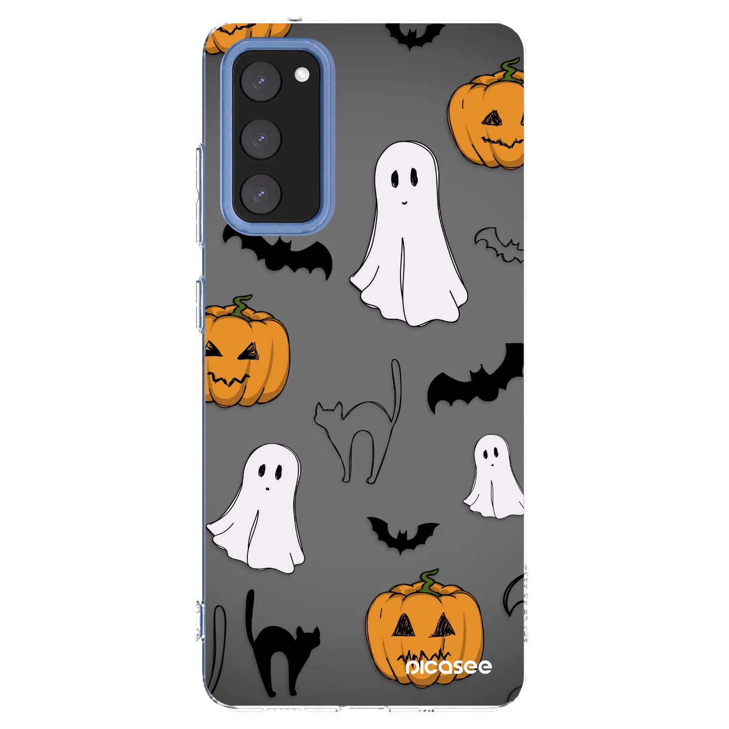 Picasee silikonski prozorni ovitek za Samsung Galaxy S20 FE - Spooky crew