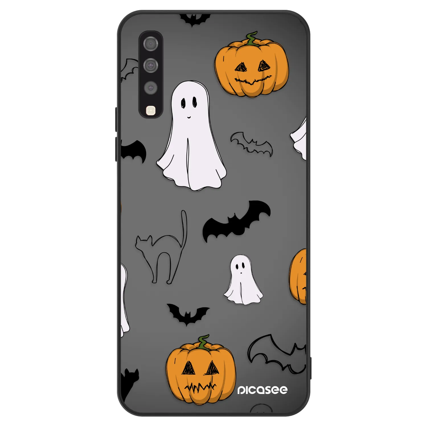 Picasee ULTIMATE CASE za Samsung Galaxy A70 A705F - Spooky crew