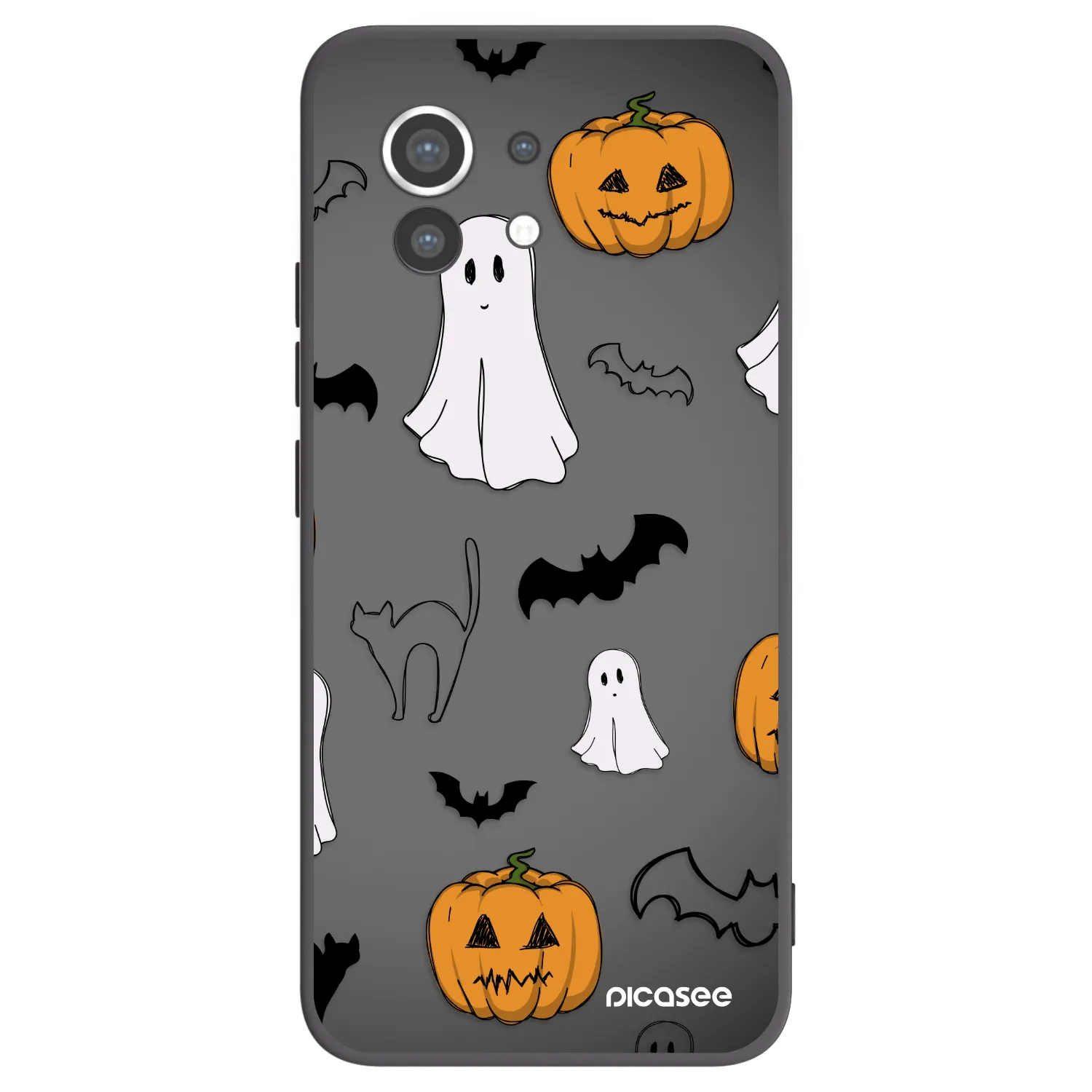 Picasee silikonski črni ovitek za Xiaomi Mi 11 - Spooky crew