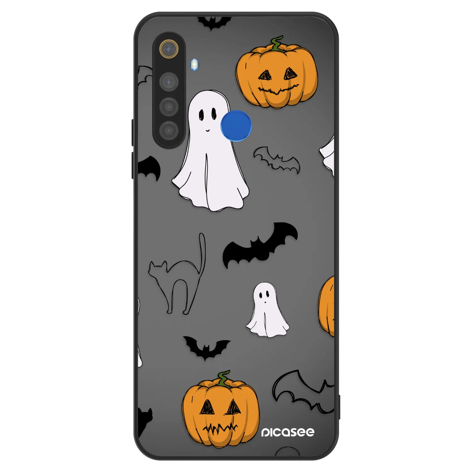 Picasee ULTIMATE CASE za Realme 5 - Spooky crew
