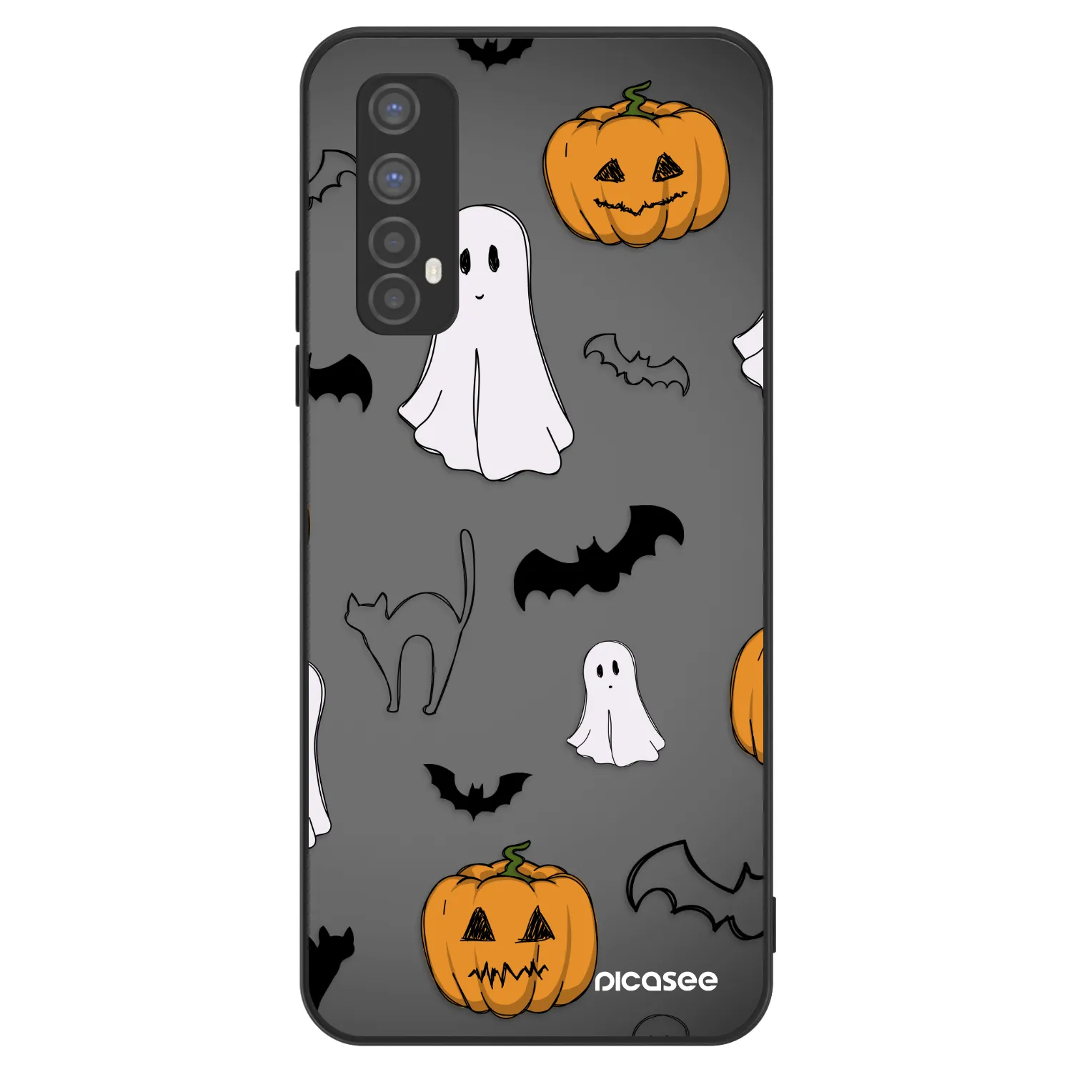 Picasee ULTIMATE CASE za Realme 7 - Spooky crew