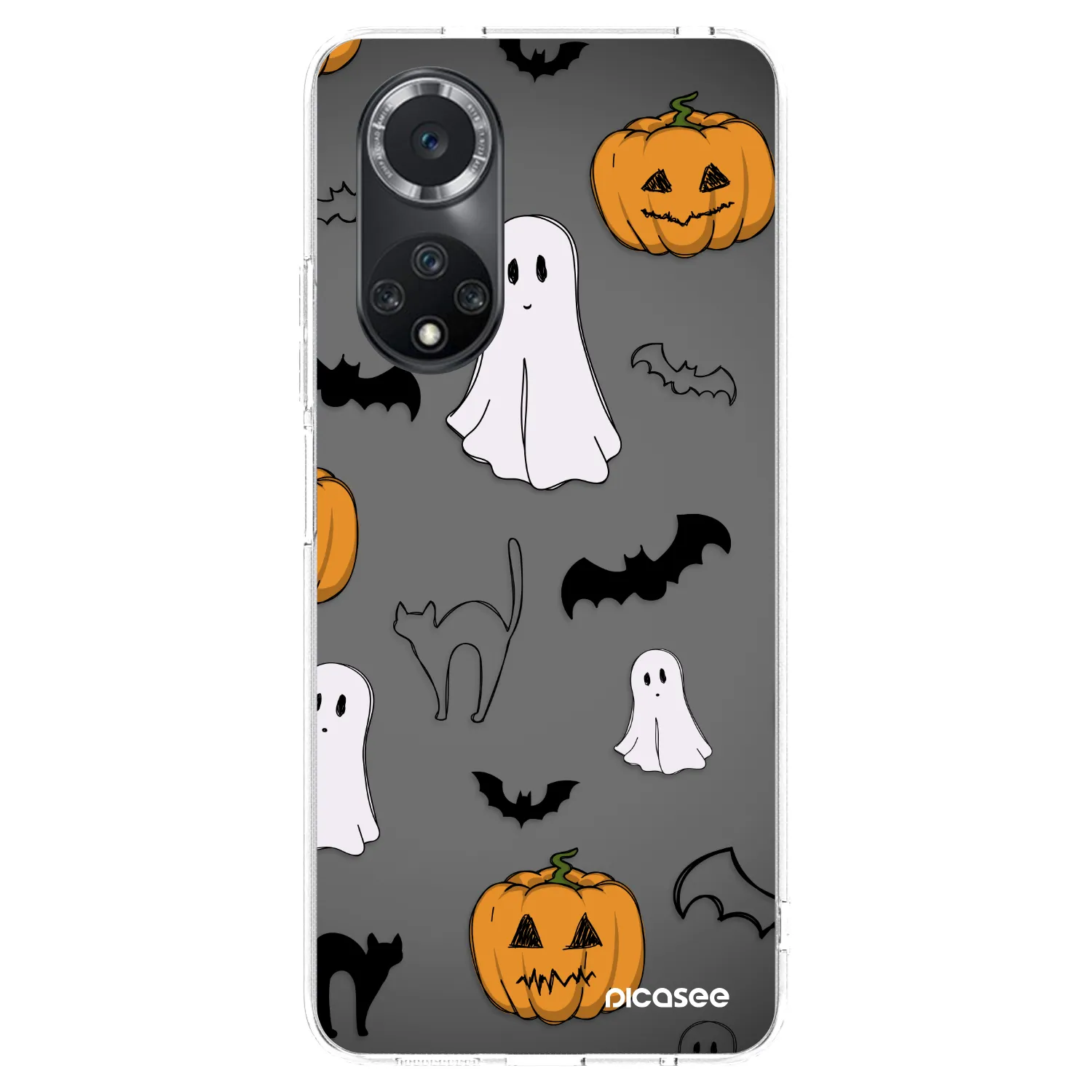 Picasee silikonski prozorni ovitek za Huawei Nova 9 SE - Spooky crew