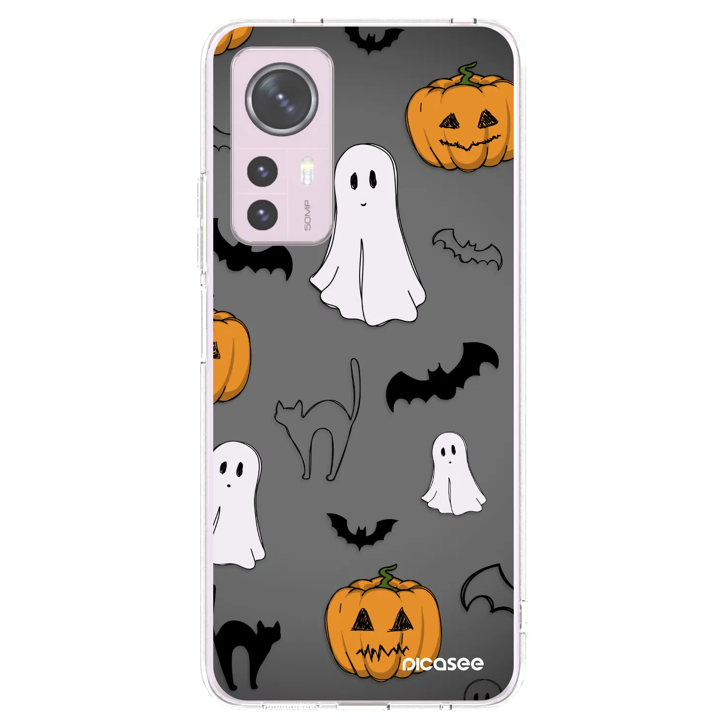 Picasee silikonski prozorni ovitek za Xiaomi 12 - Spooky crew