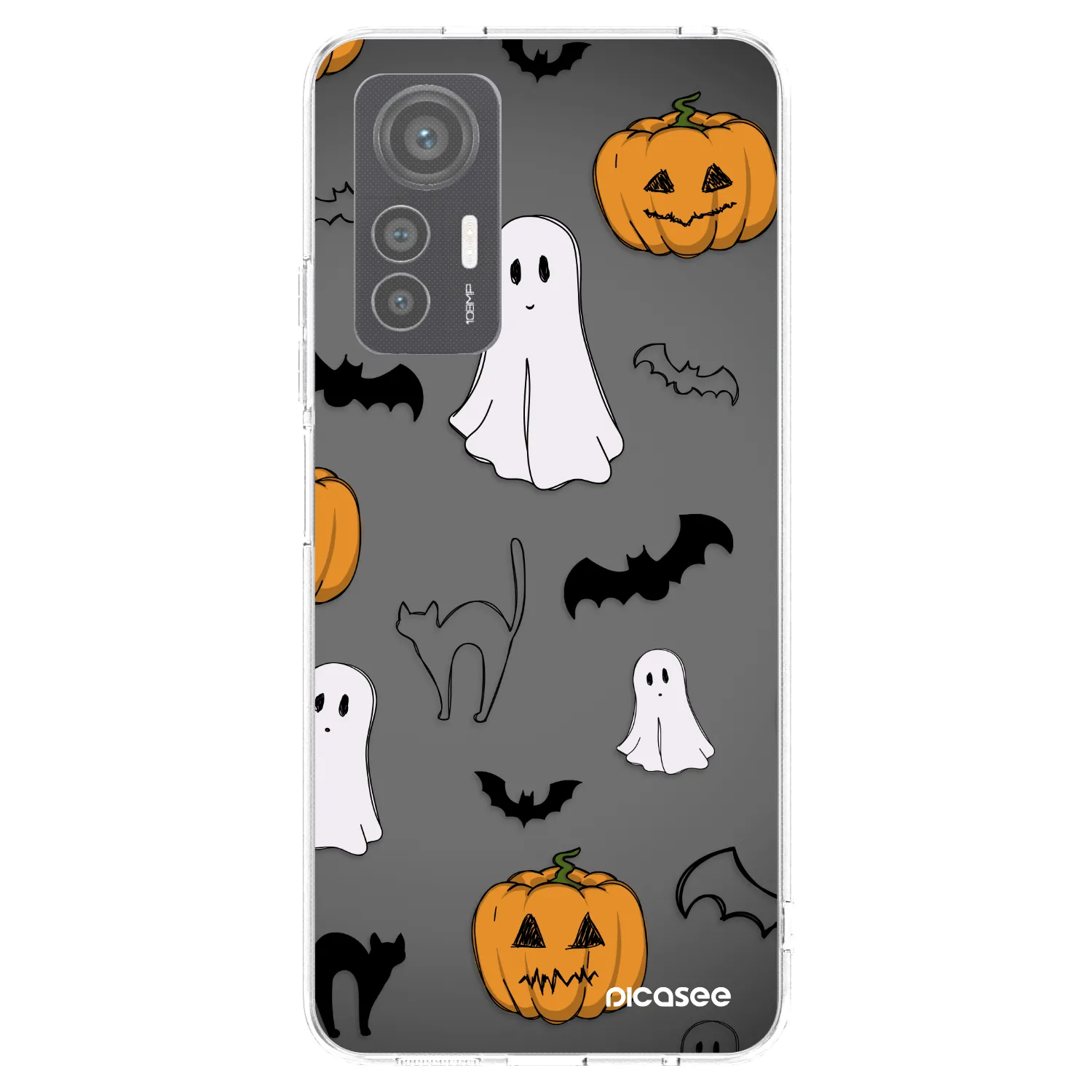 Picasee silikonski prozorni ovitek za Xiaomi 12 Lite - Spooky crew