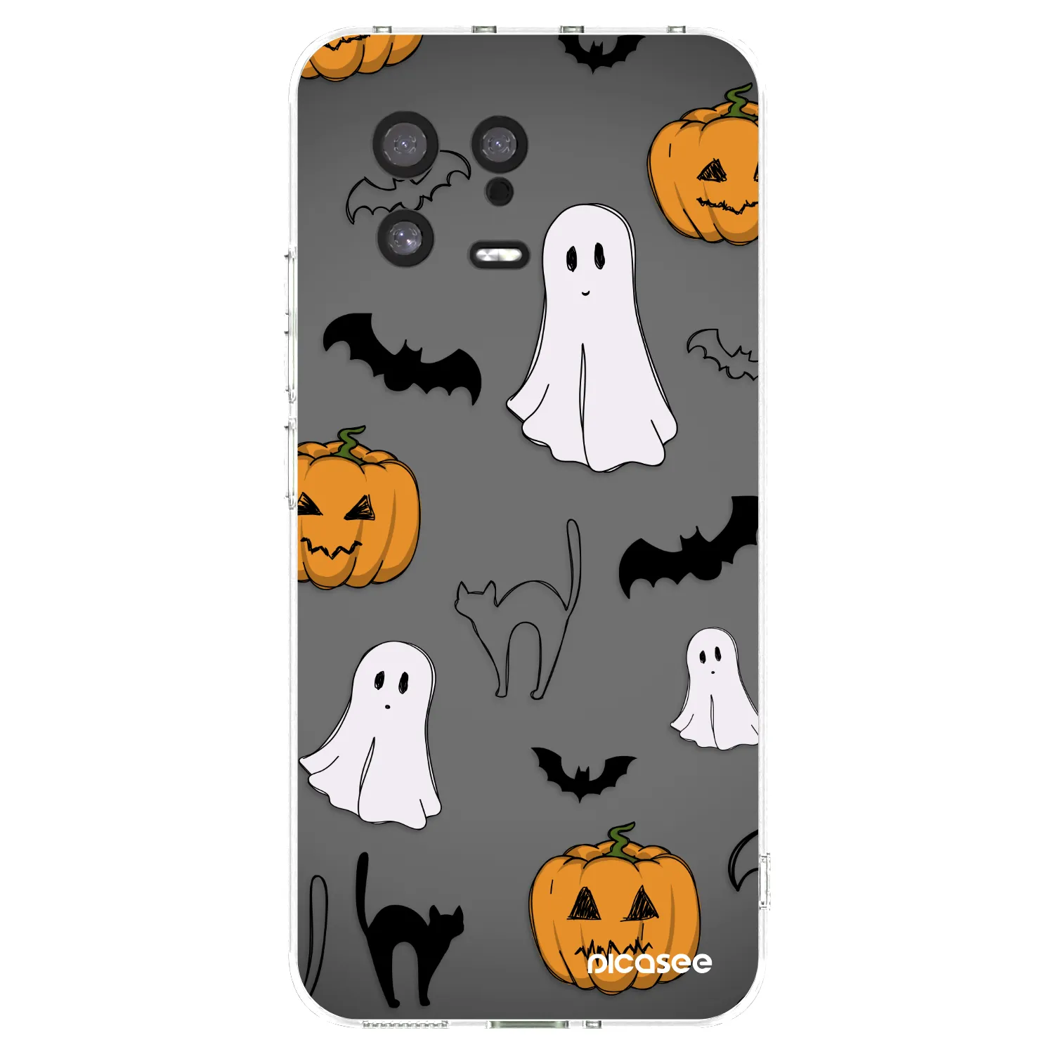 Picasee silikonski prozorni ovitek za Xiaomi 13 - Spooky crew