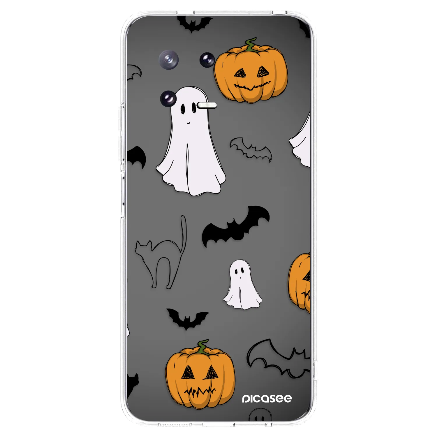 Picasee silikonski prozorni ovitek za Xiaomi 13 Pro - Spooky crew