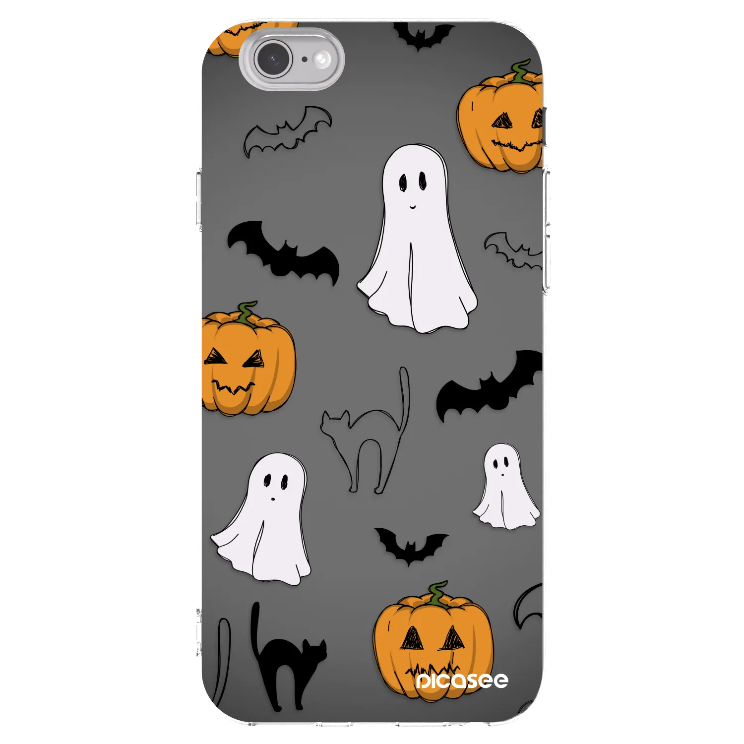 Picasee silikonski prozorni ovitek za Apple iPhone 6/6S - Spooky crew