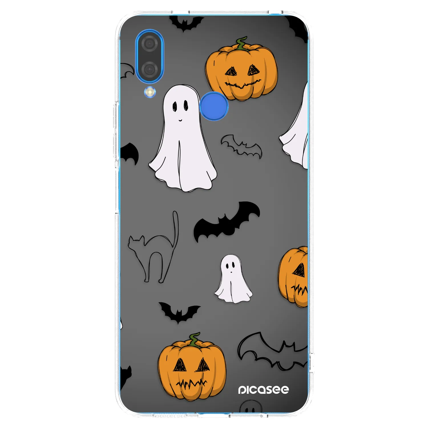 Picasee silikonski prozorni ovitek za Huawei Nova 3 - Spooky crew