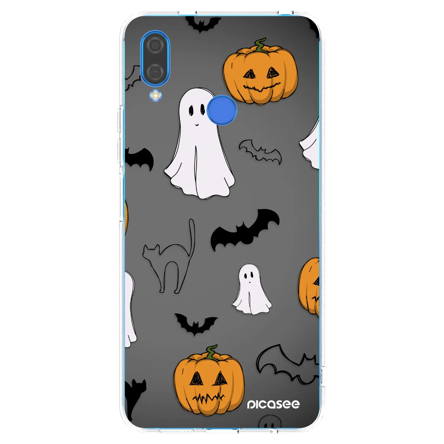 Picasee silikonski prozorni ovitek za Huawei Nova 3i - Spooky crew