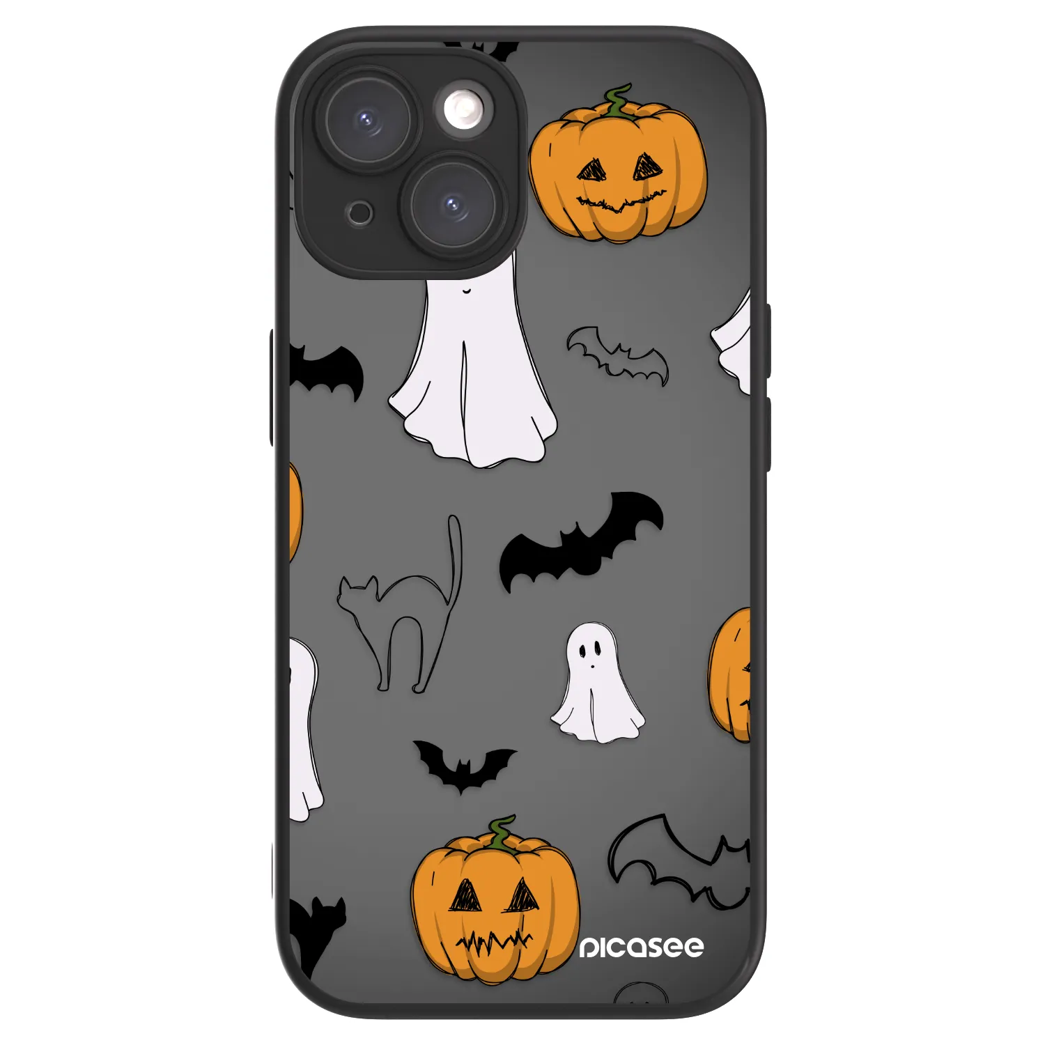 Picasee ULTIMATE CASE MagSafe za Apple iPhone 15 - Spooky crew