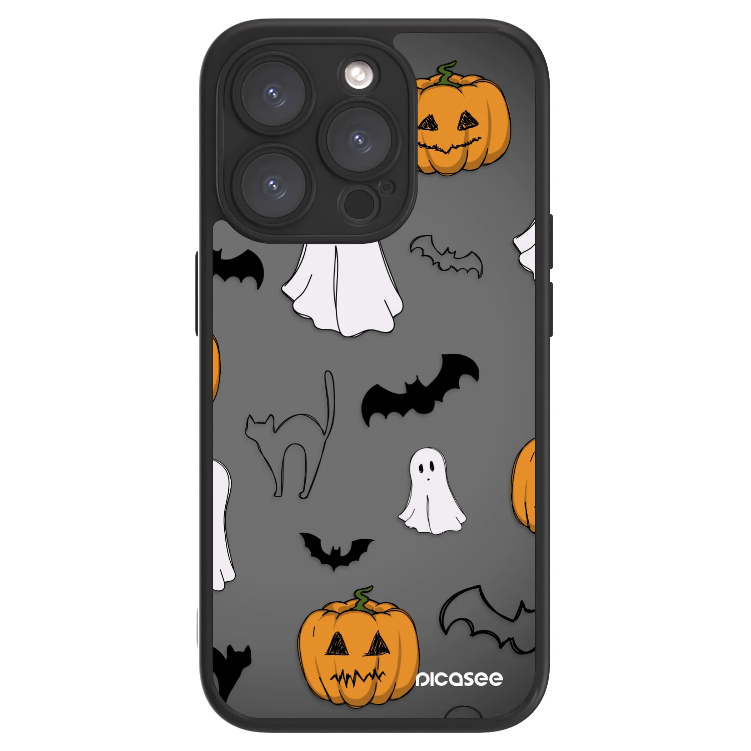Picasee ULTIMATE CASE za Apple iPhone 15 Pro - Spooky crew