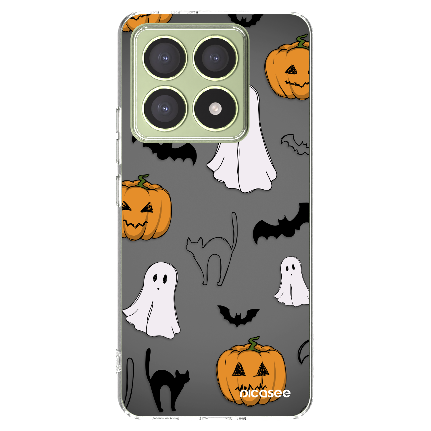 Picasee silikonski prozorni ovitek za Xiaomi 14T - Spooky crew