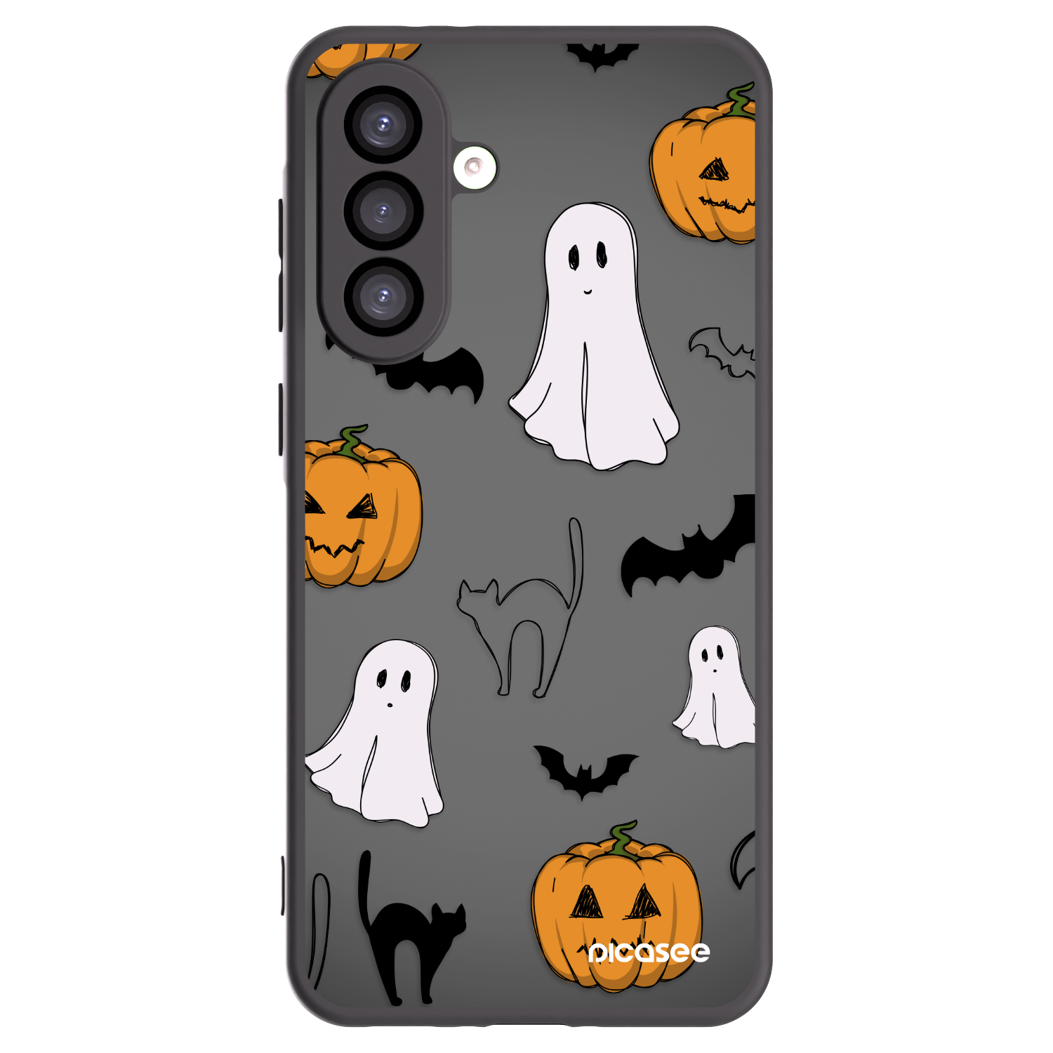 Picasee silikonski črni ovitek za Samsung Galaxy A26 5G A266B - Spooky crew
